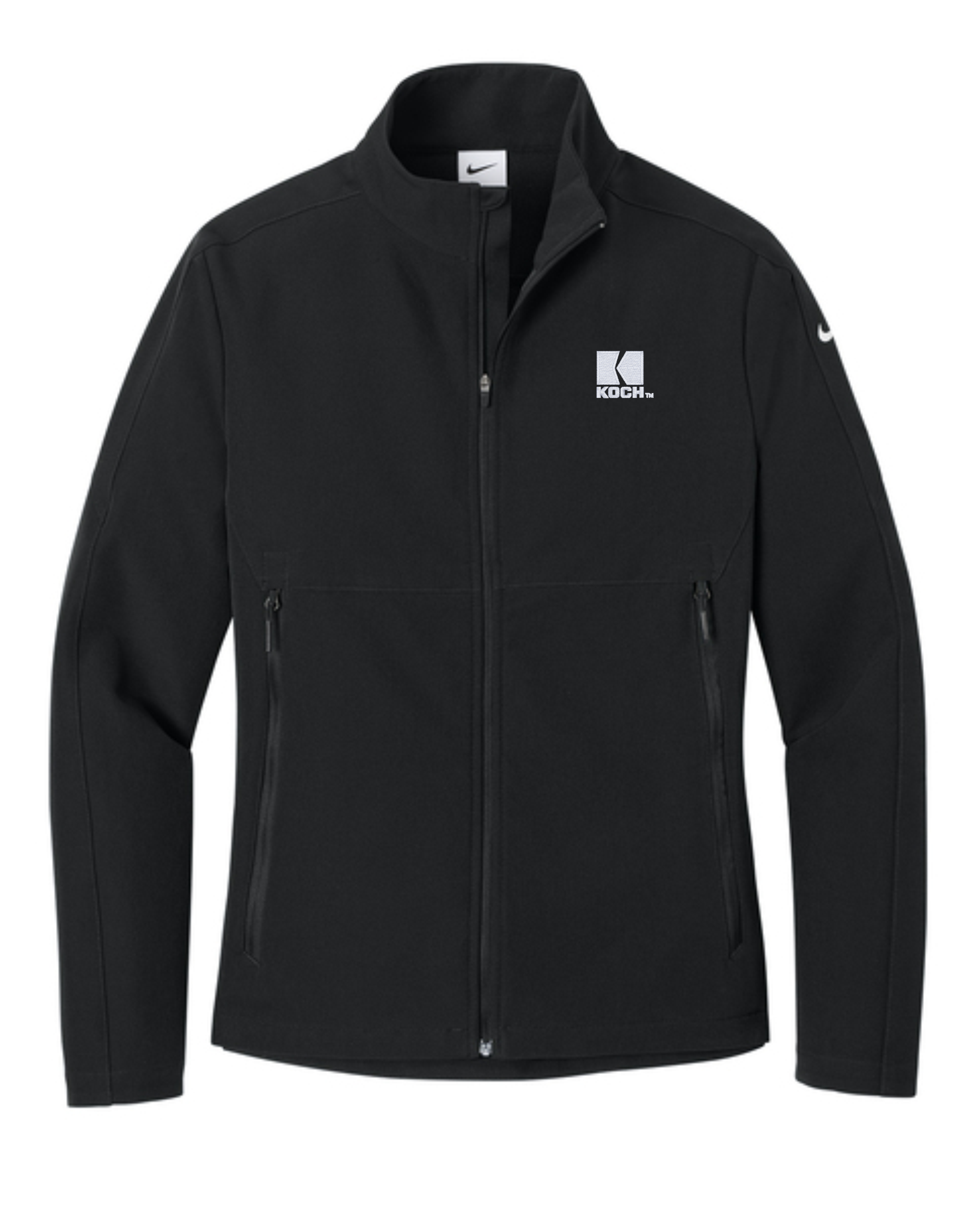 Nike Women's Full-Zip Soft Shell Jacket NKHM7937 With Koch Embroidery
