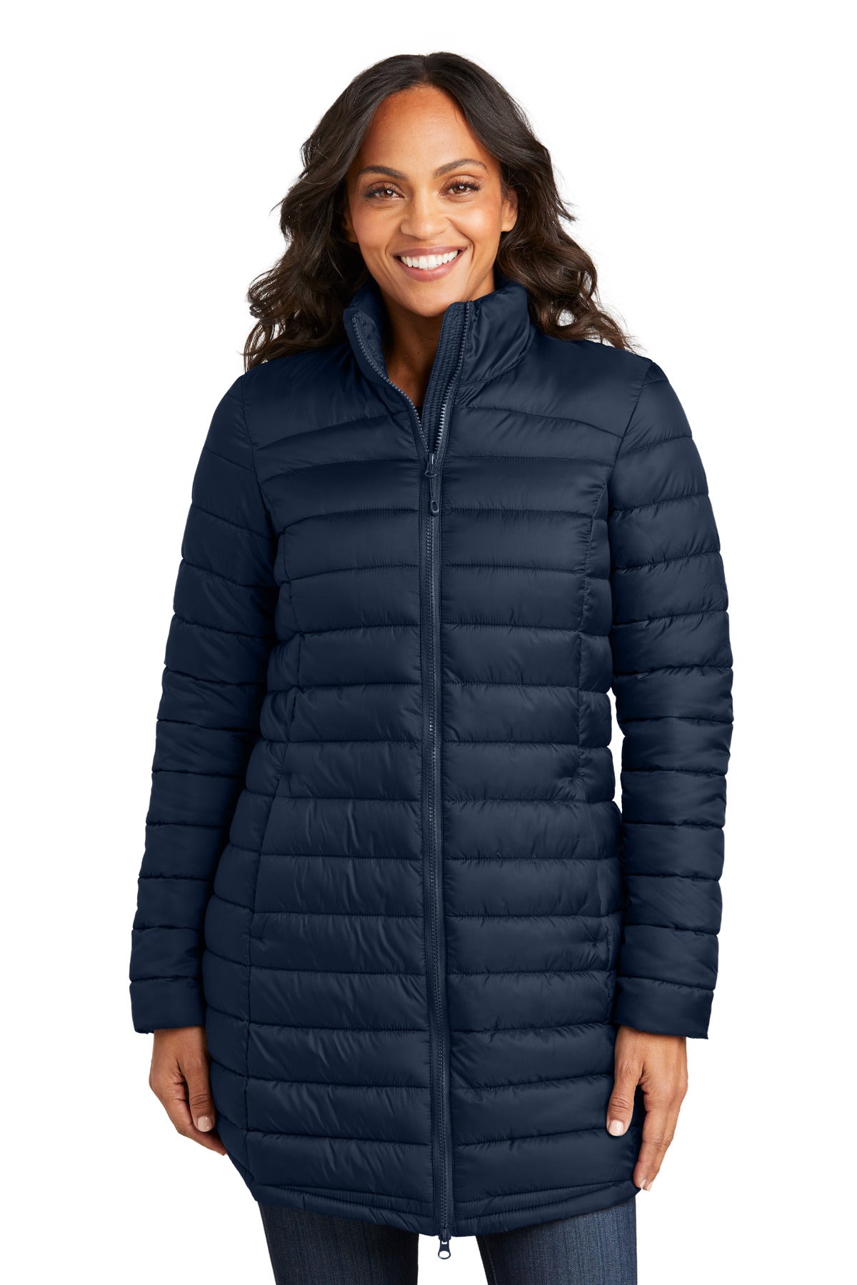 Model Dress Blue Navy