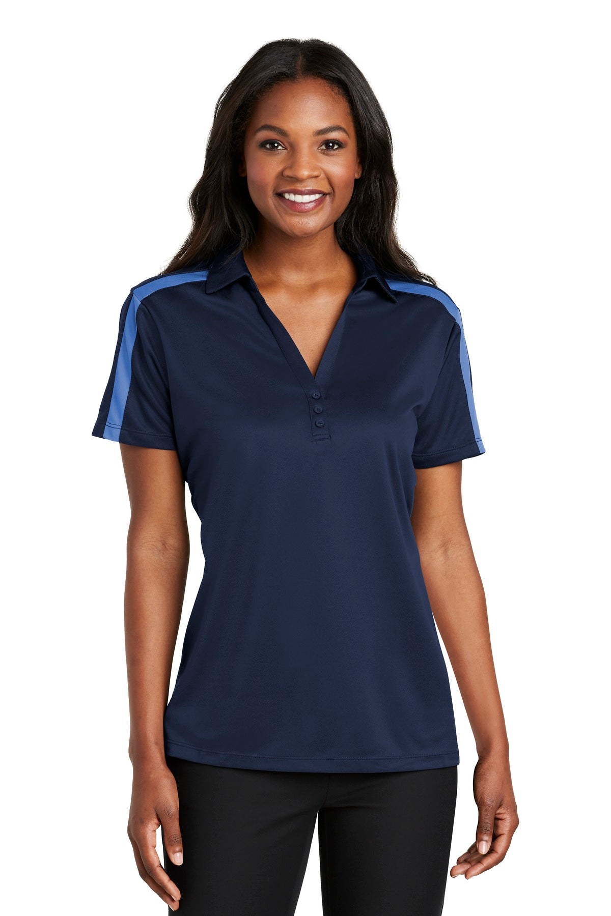 Model Navy/ Carolina Blue