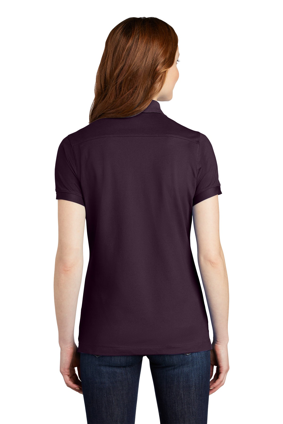 Back Model Aubergine Purple