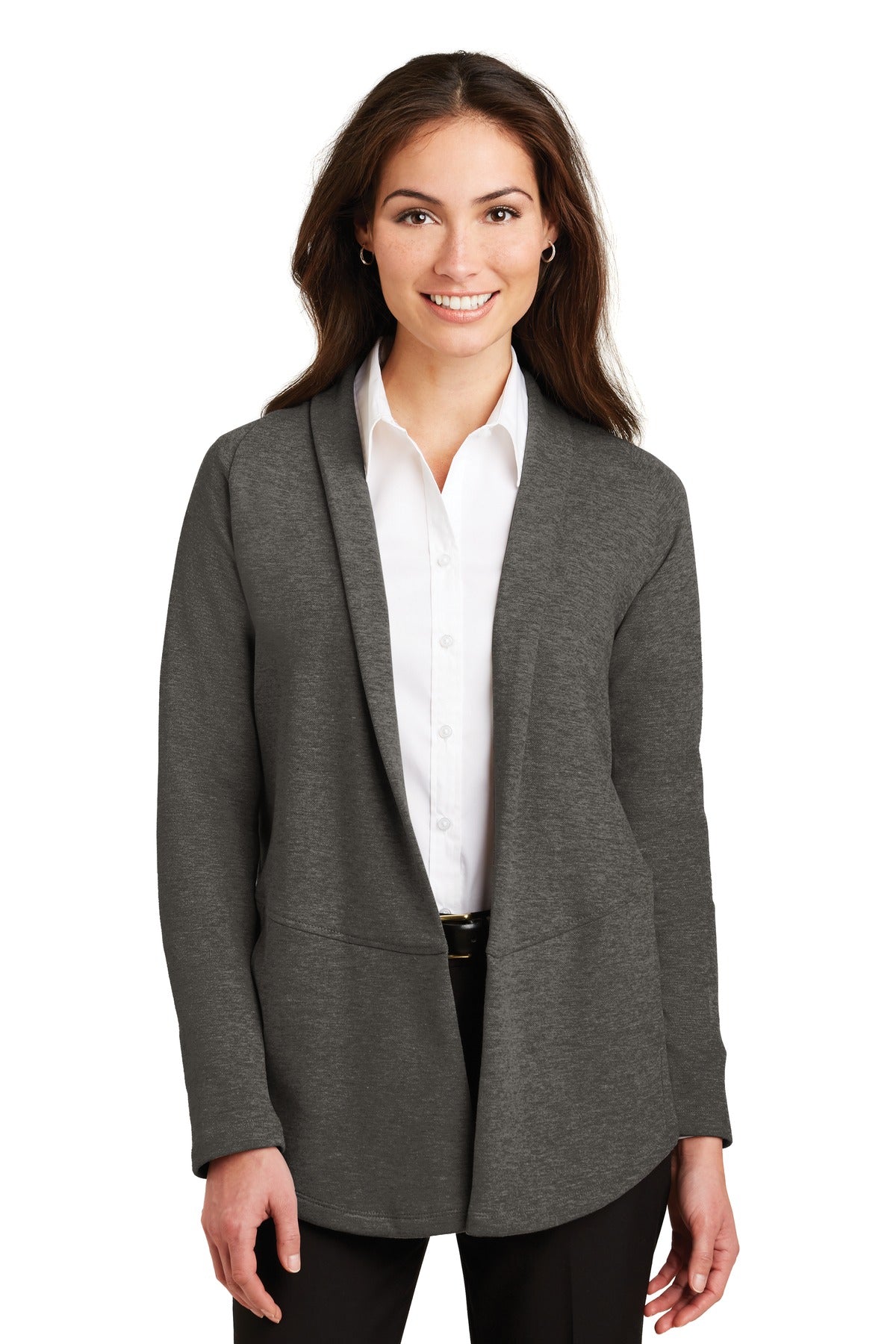 Model Charcoal Heather/ Medium Heather Grey