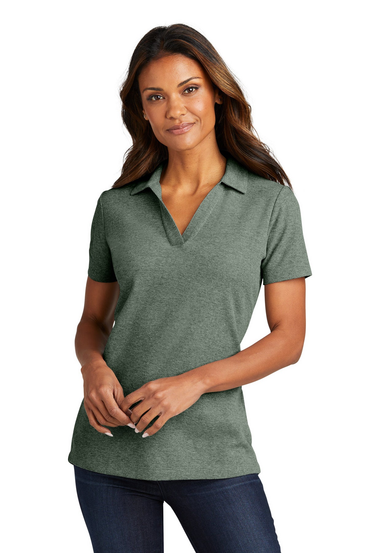 Model Dark Green Heather