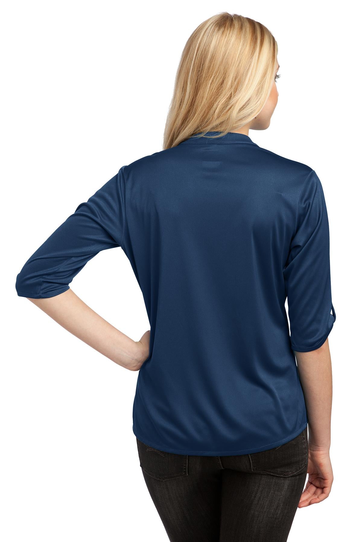 Back Model Blue Indigo