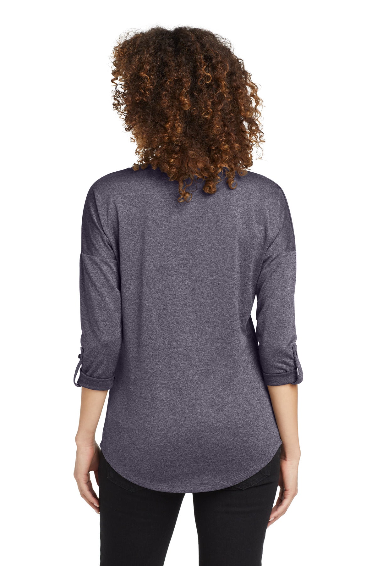 Back Model Navy Heather