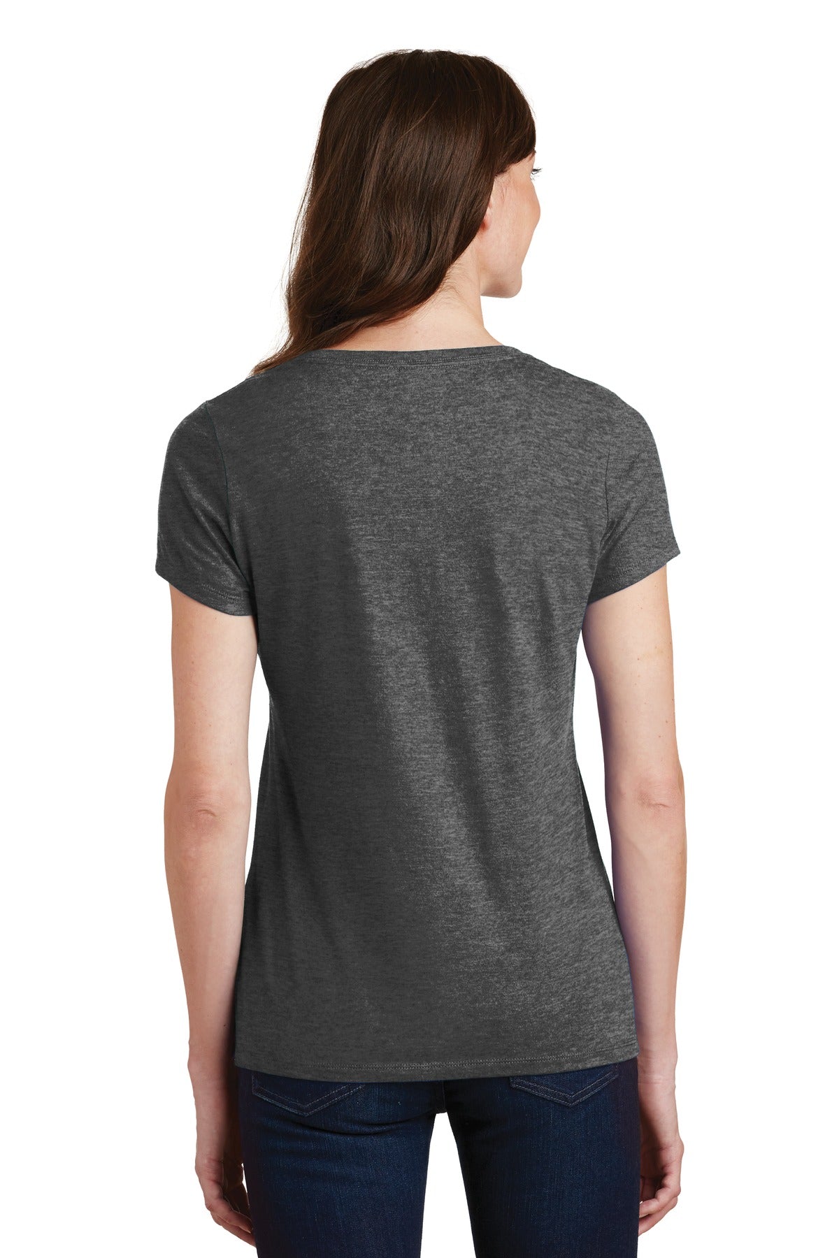 Back Model Dark Heather Grey