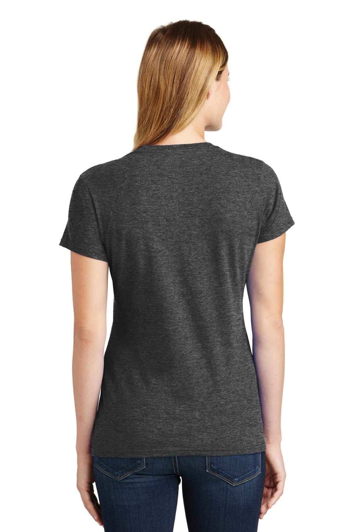 Back Model Dark Heather Grey