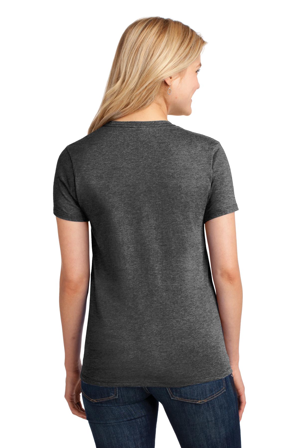 Back Model Dark Heather Grey