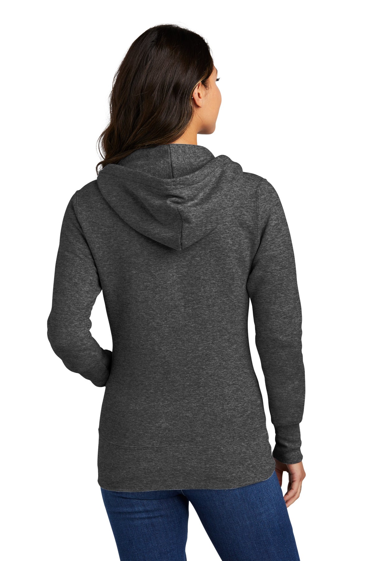Back Model Dark Heather Grey