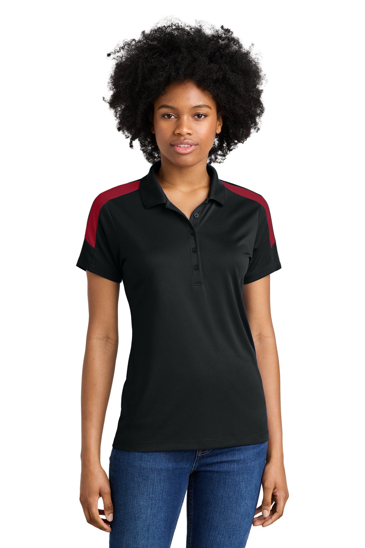 Model Black/ Deep Red