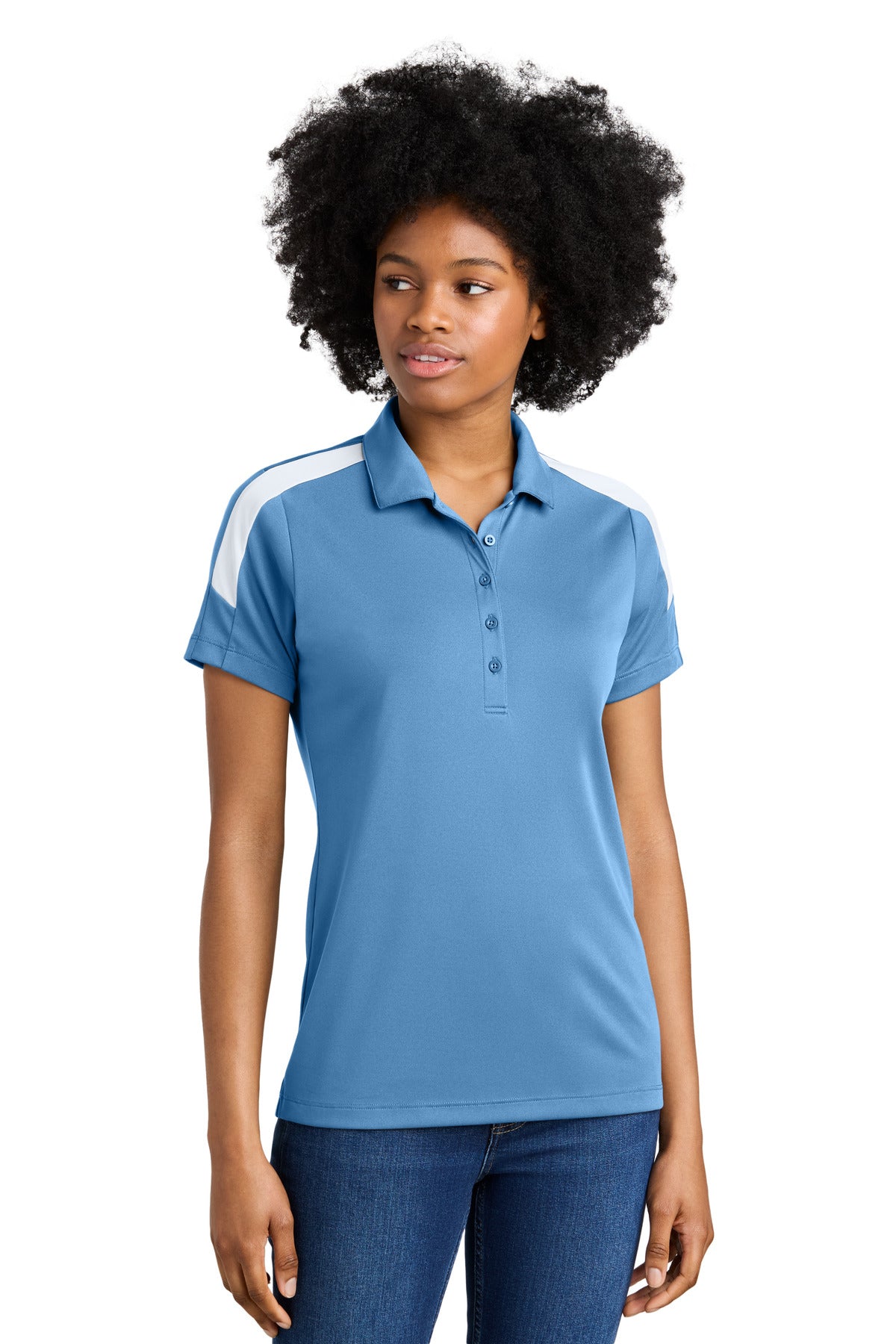 Model Carolina Blue/ White