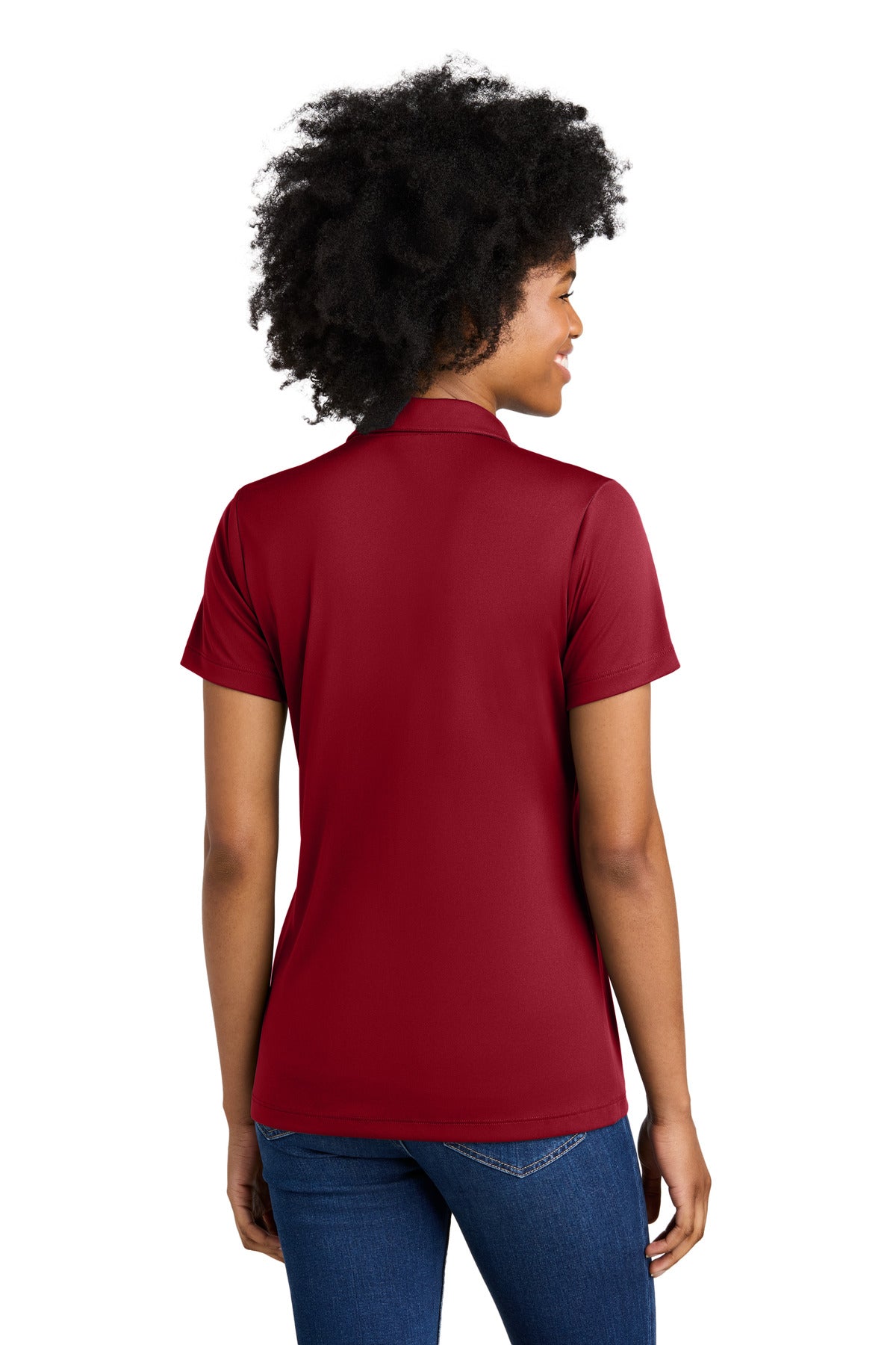 Back Model Deep Red/ White
