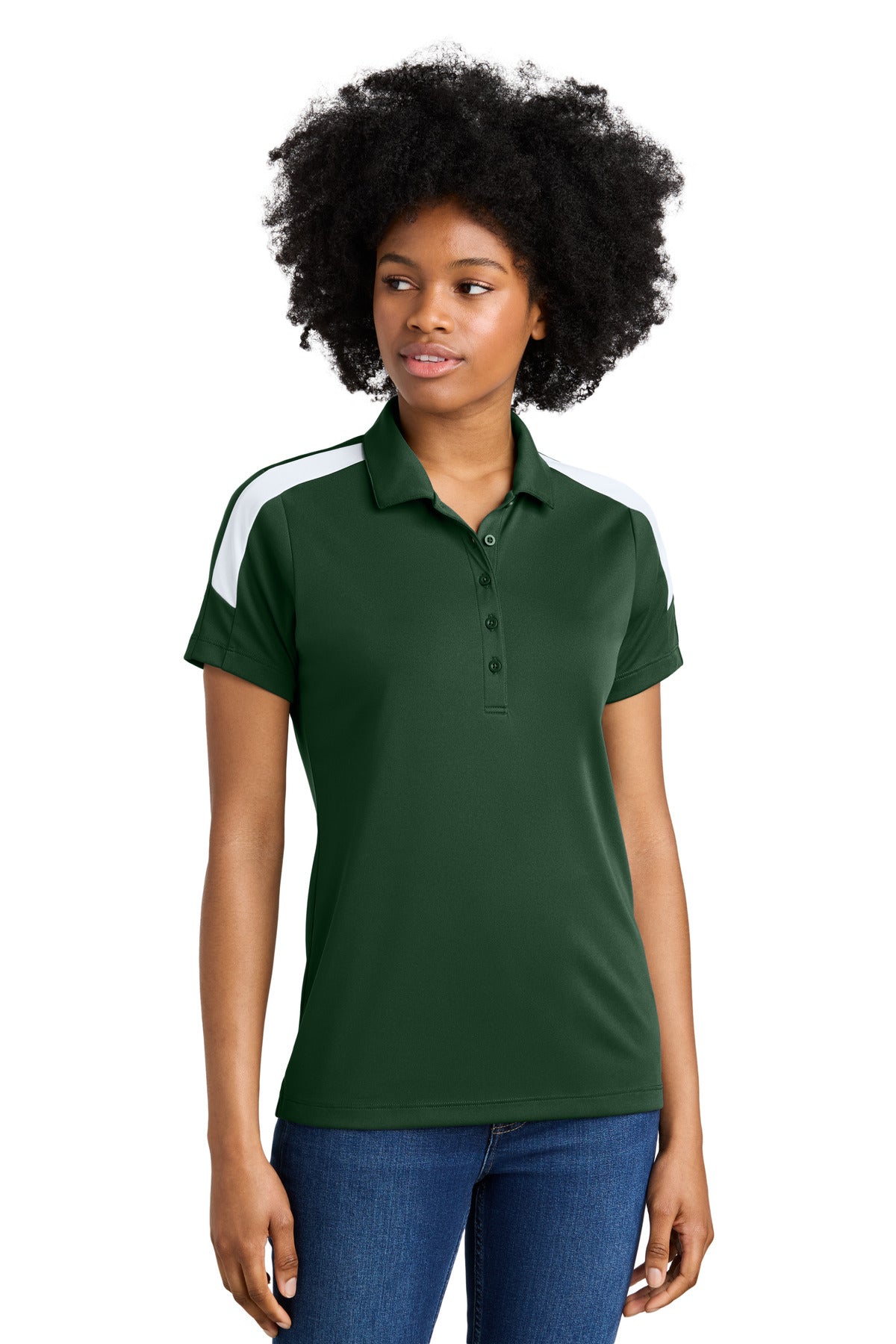 Model Forest Green/ White