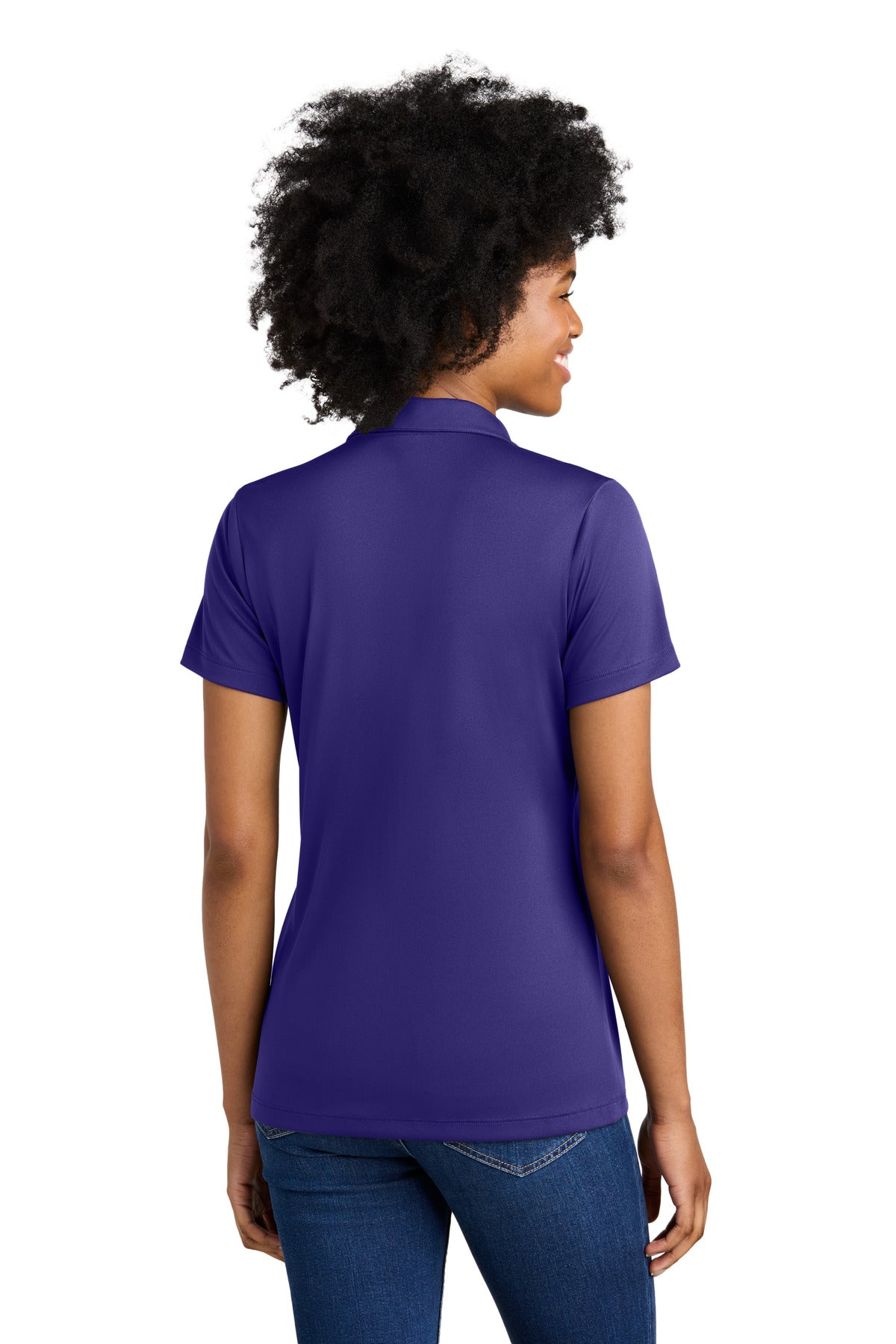 Back Model Purple/ White