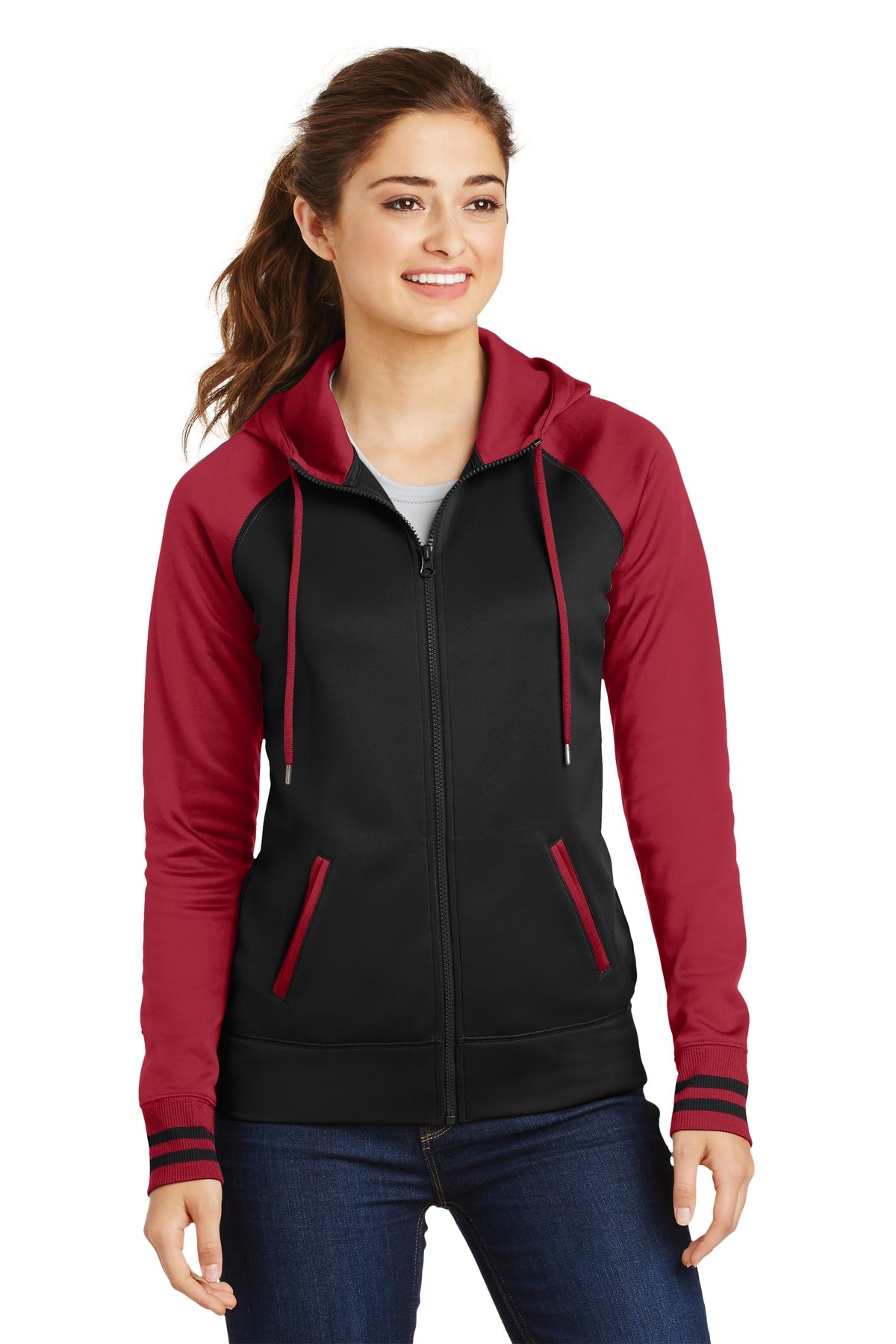 Model Black/ Deep Red