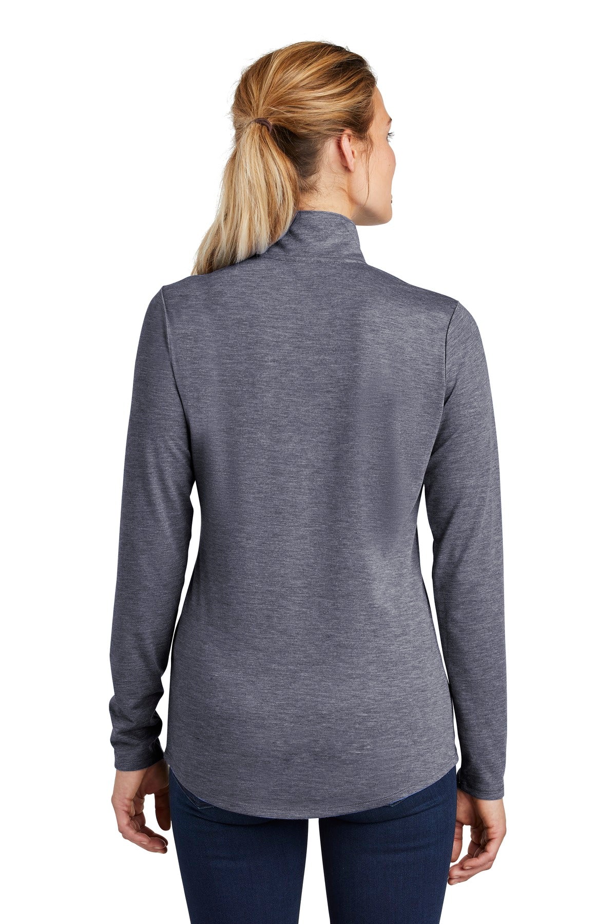 Back Model True Navy Heather