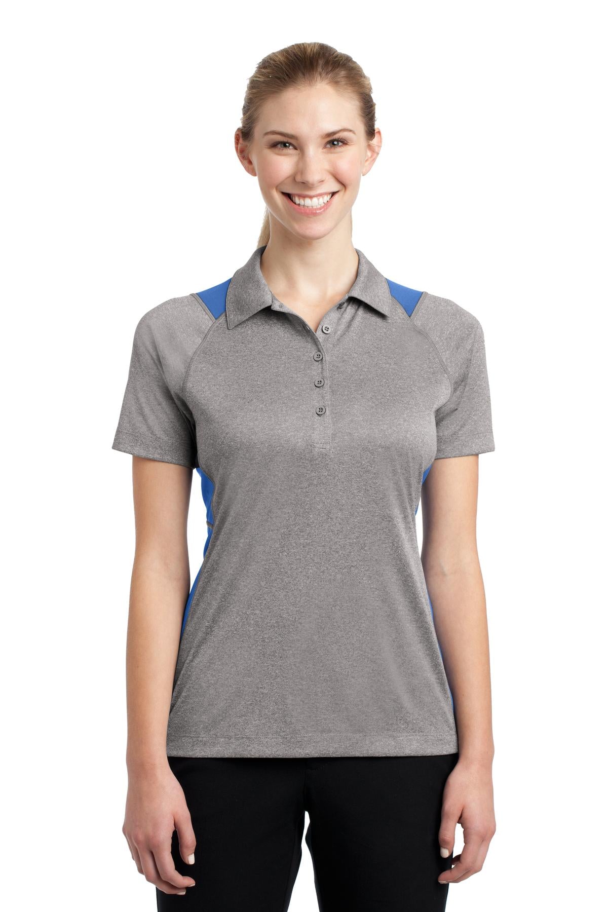 Model Vintage Heather/ Carolina Blue