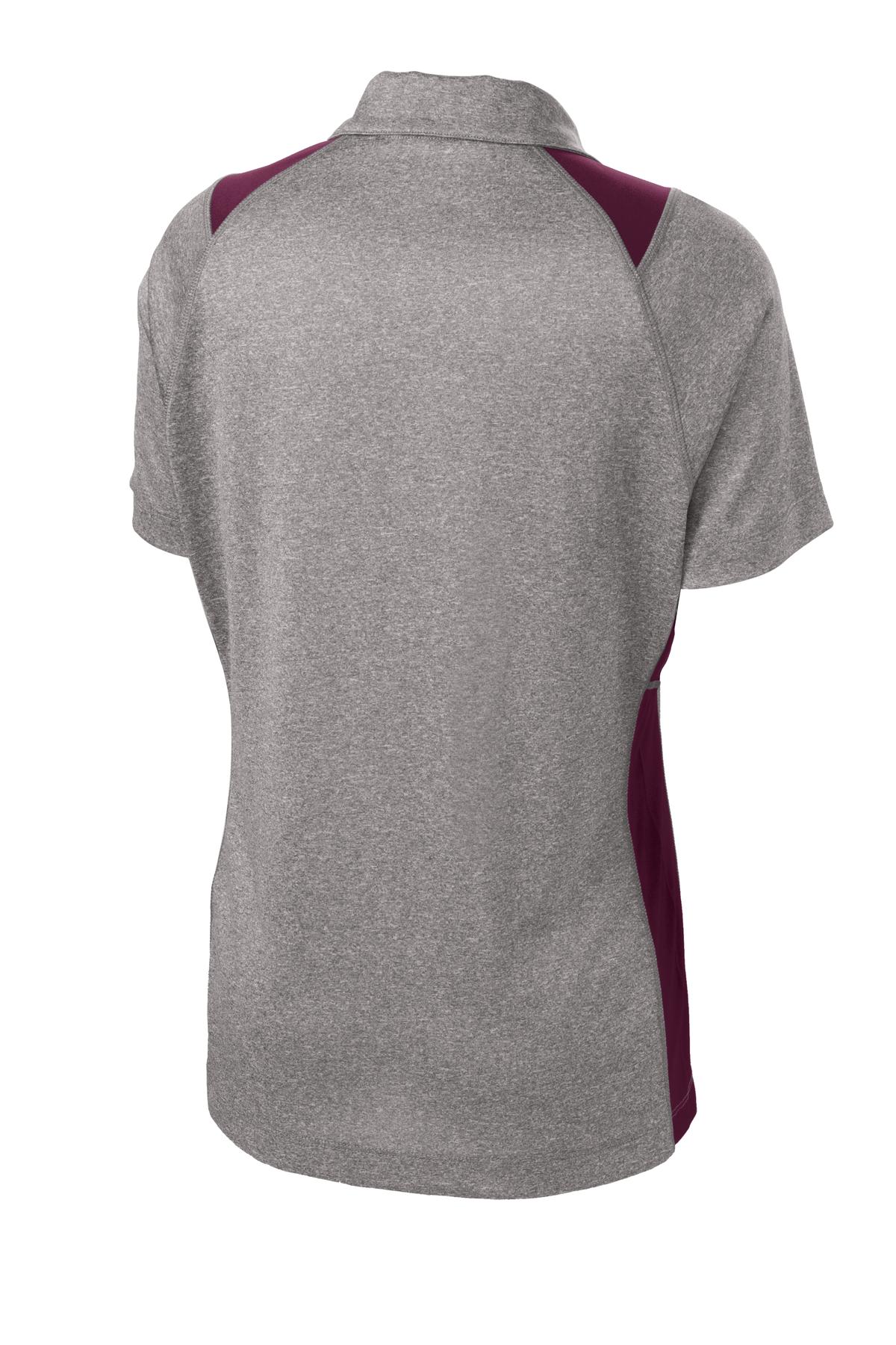 Back Product Vintage Heather/ Maroon