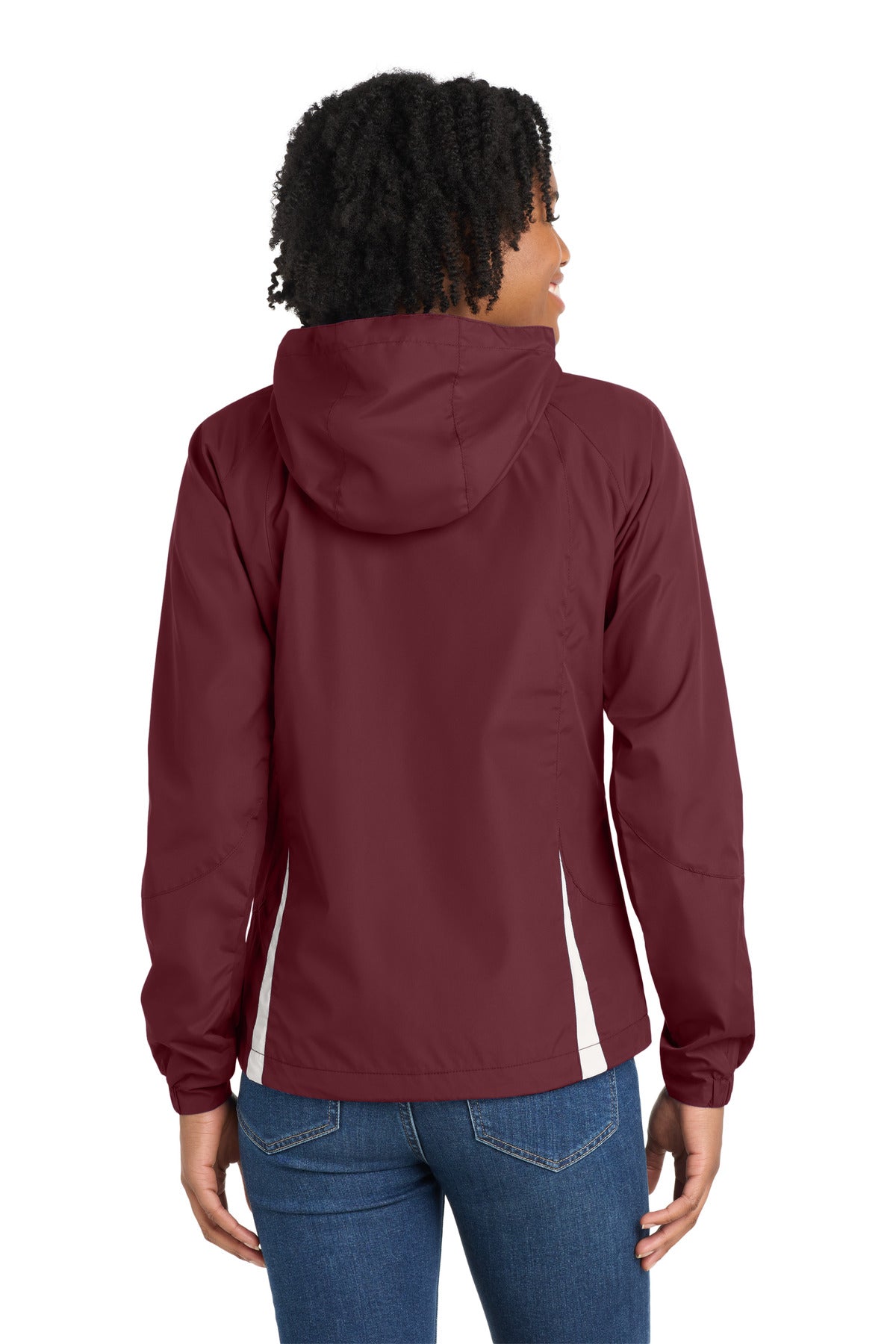Back Model Maroon/ White