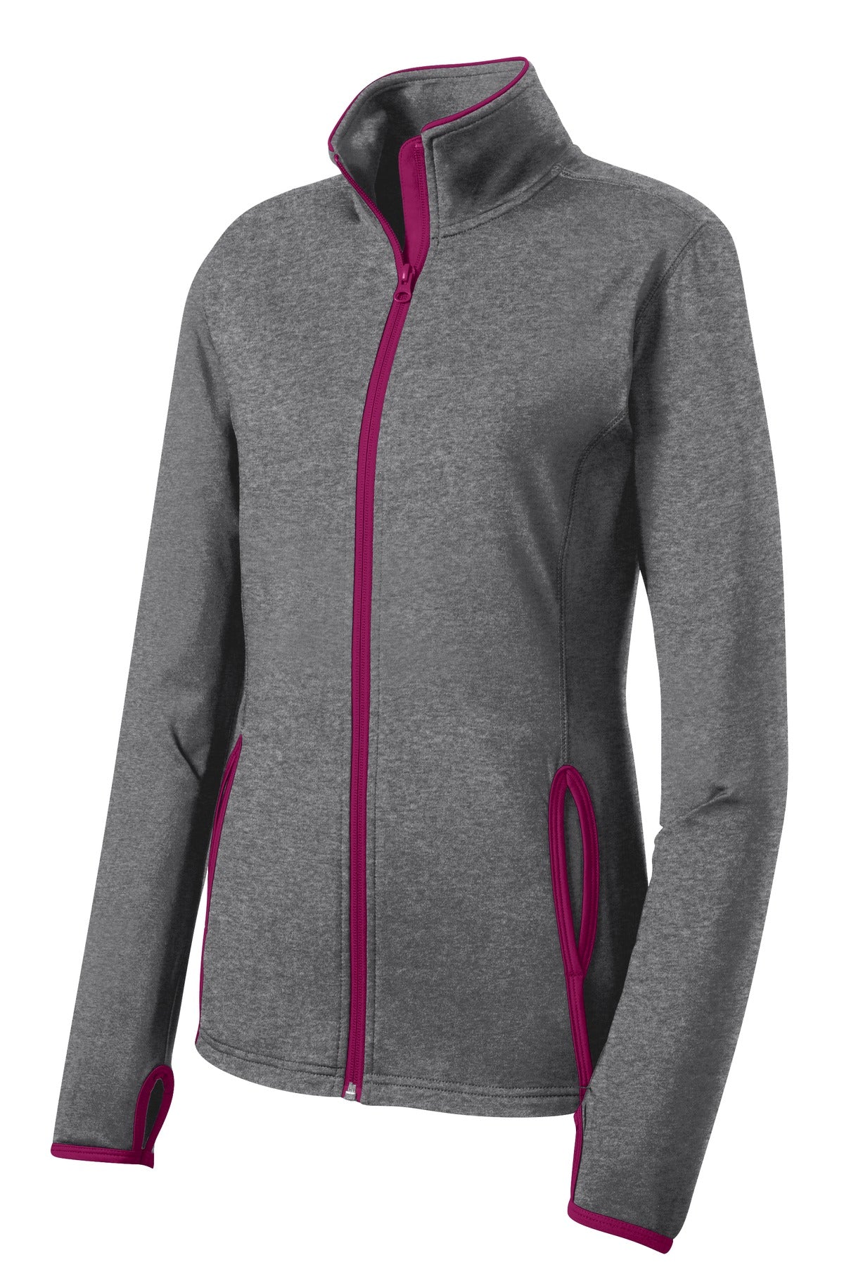 Product Charcoal Grey Heather/ Pink Rush