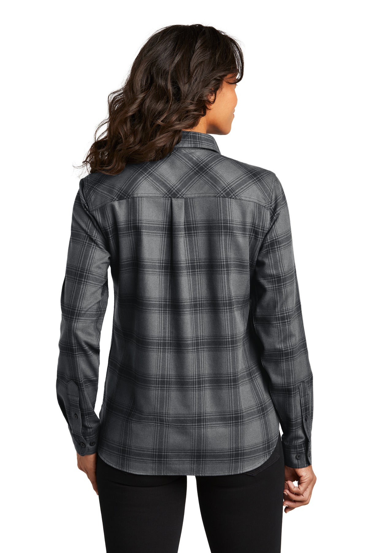 Back Model Grey/ Black Open Plaid