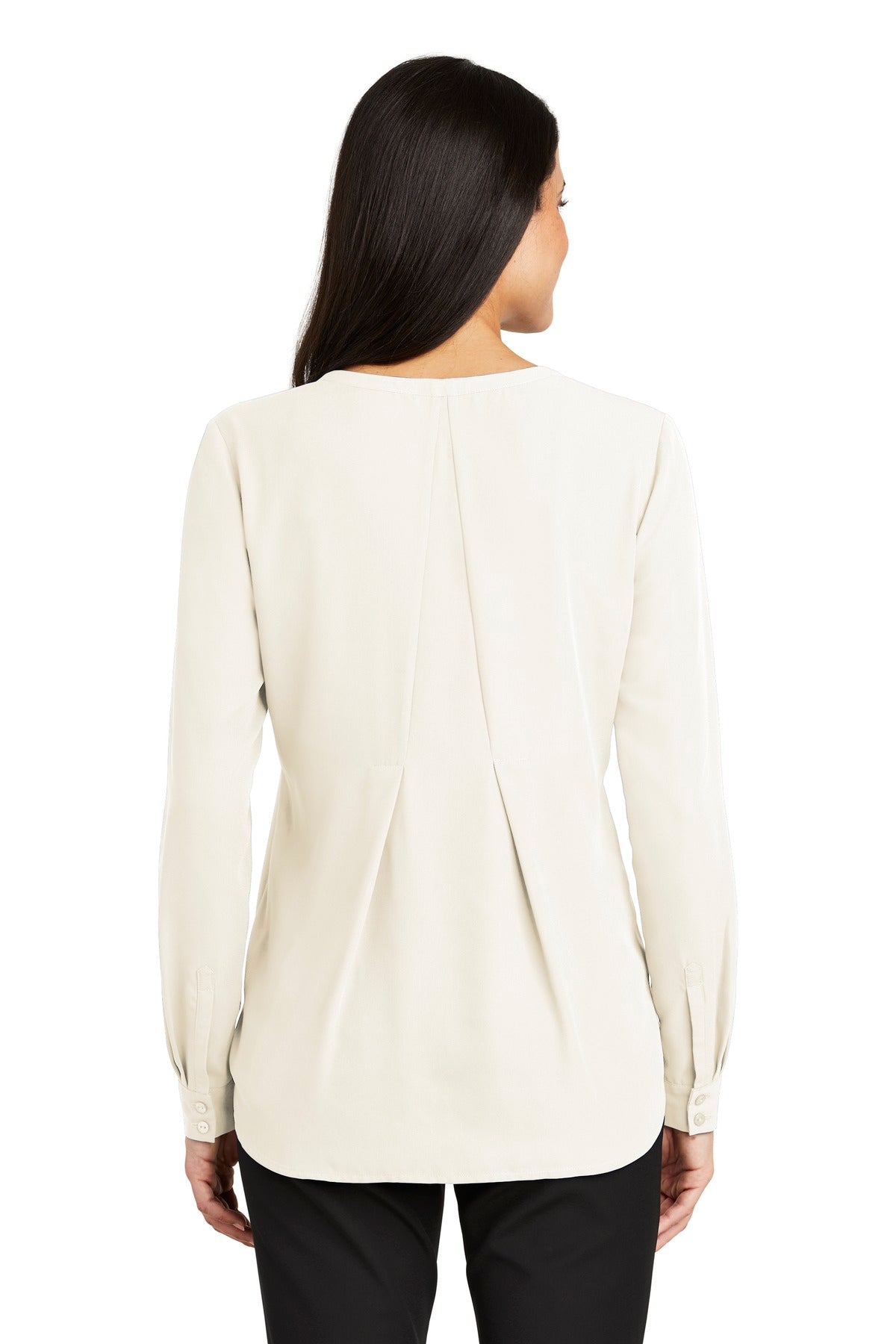 Back Model Ivory Chiffon
