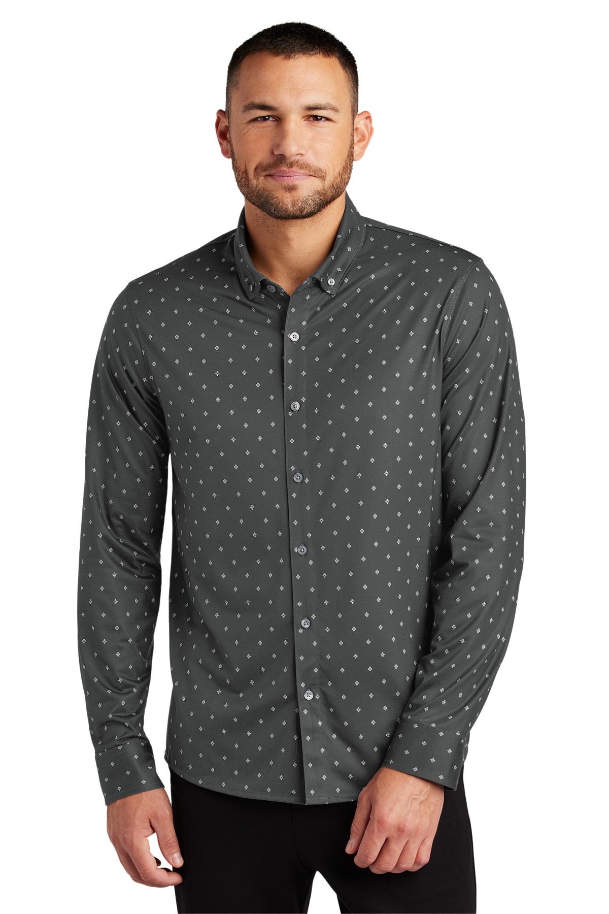 Model Anchor Grey Geo Diamond