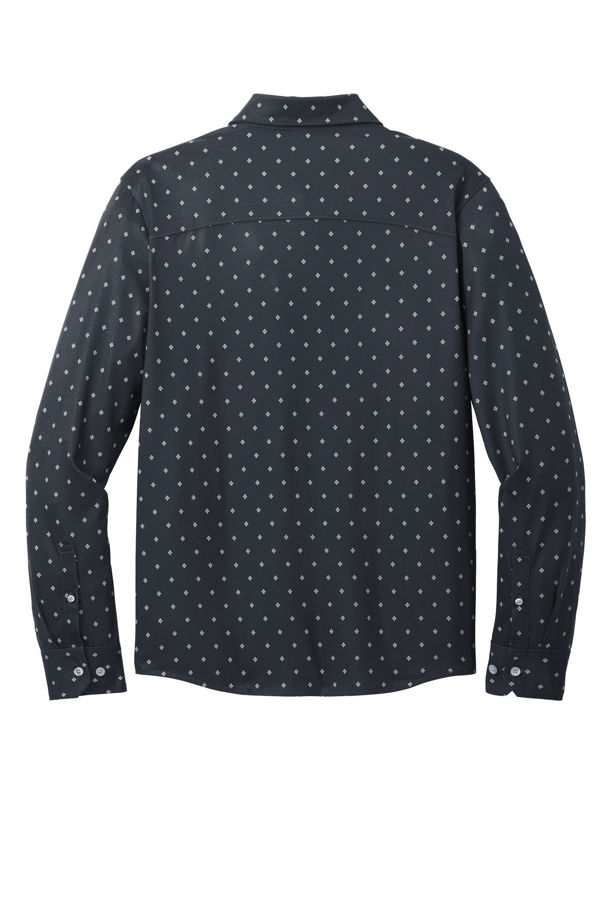 Back Product Navy Geo Diamond
