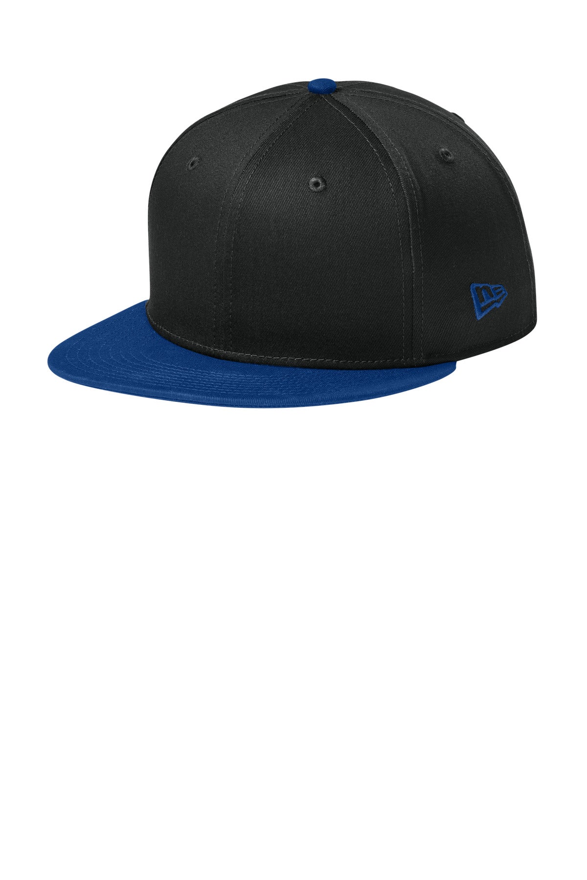 New Era NE400 - Flat Bill Snapback Cap With Custom Embroidery