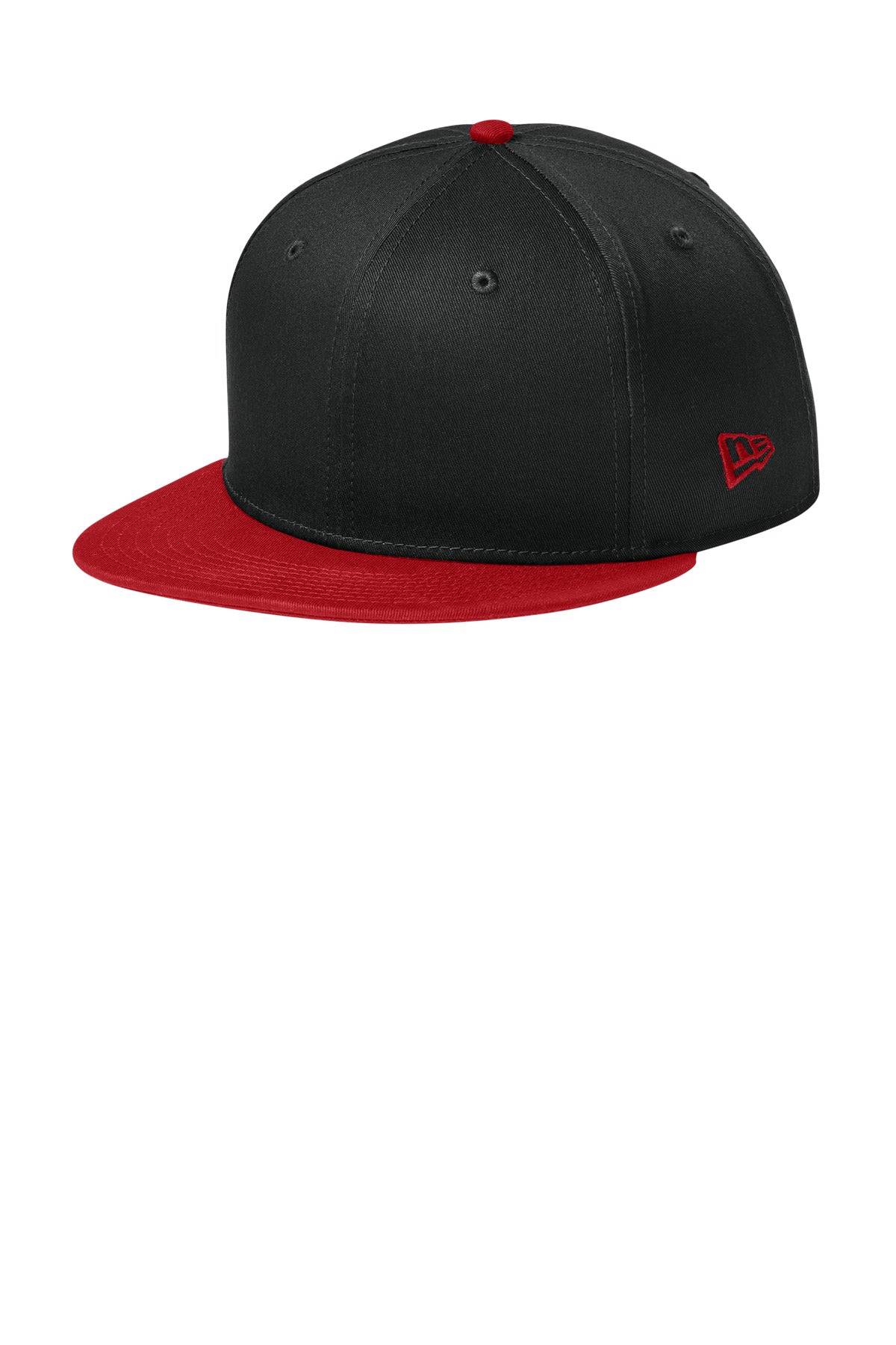 New Era NE400 - Flat Bill Snapback Cap With Custom Embroidery