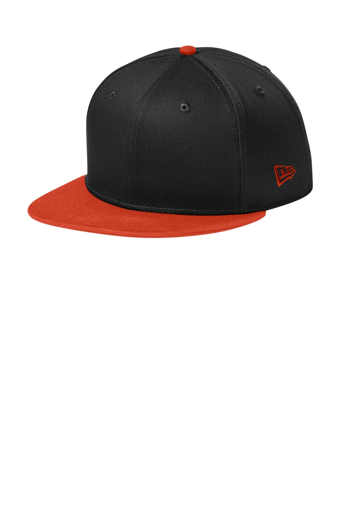 New Era NE400 - Flat Bill Snapback Cap With Custom Embroidery
