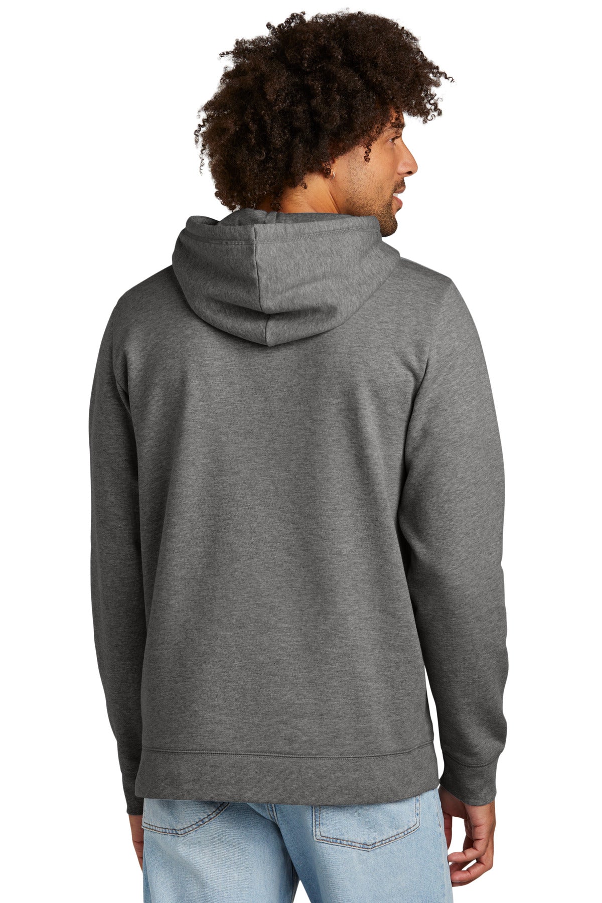 Back Model Dark Heather Grey