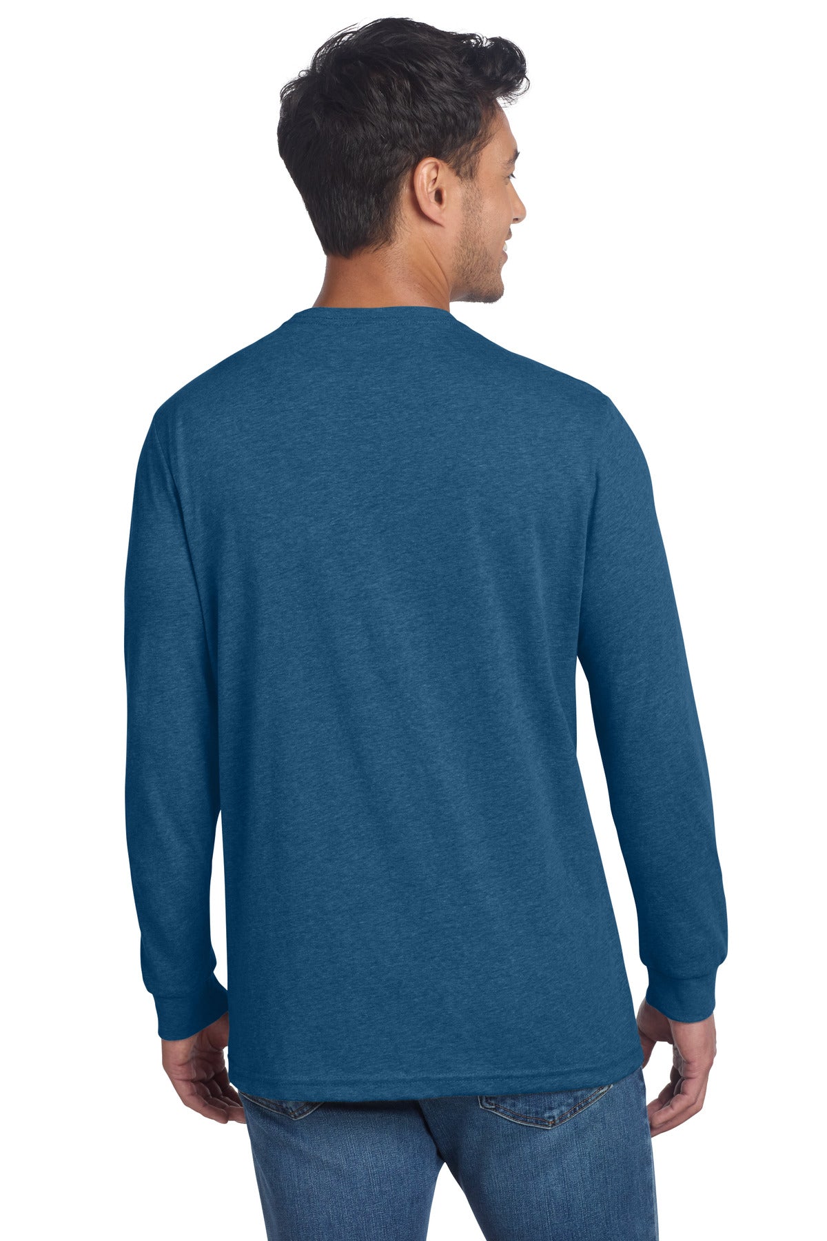 Back Model Heather Cool Blue
