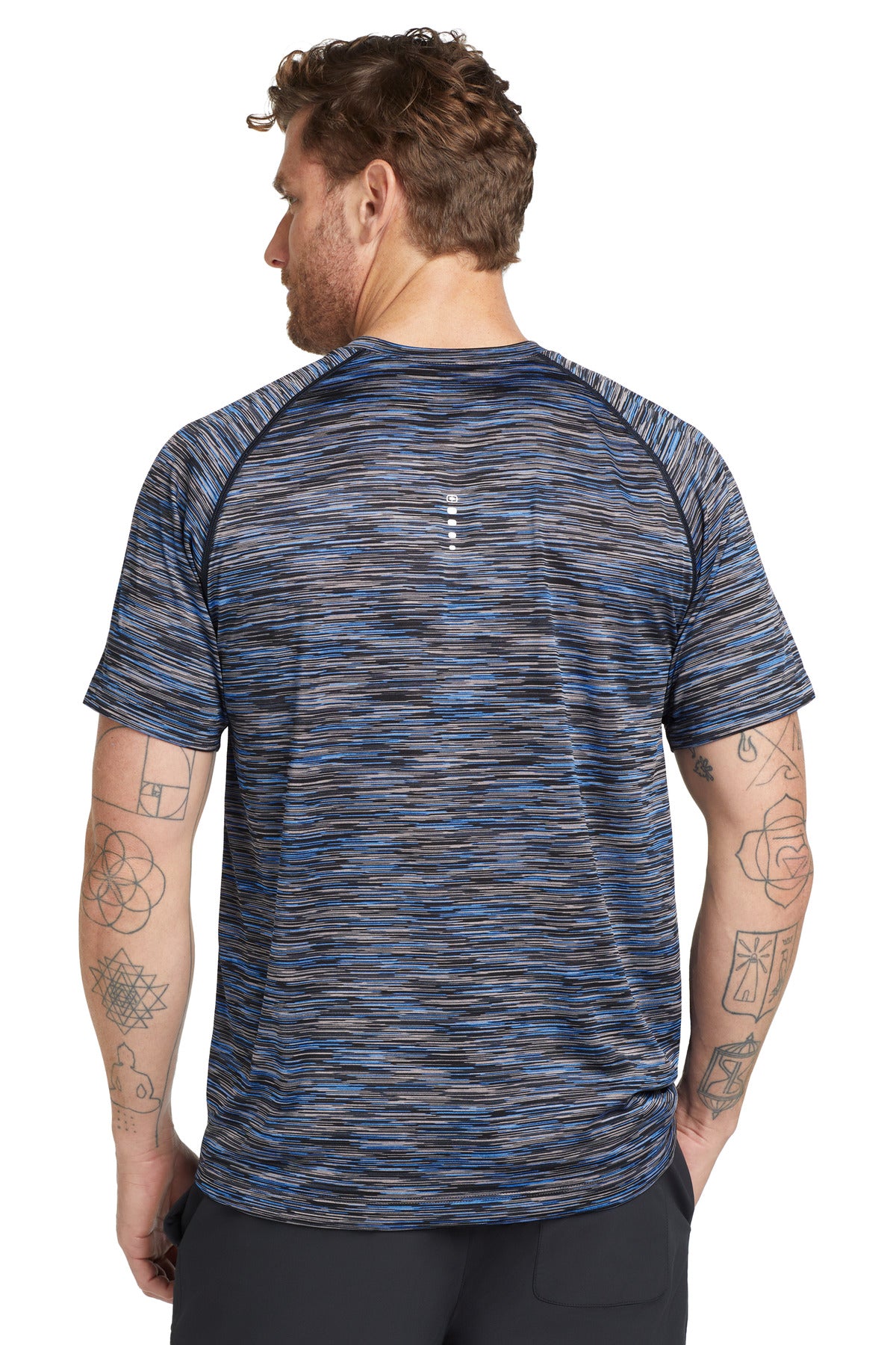 Back Model Electric Blue Space Dye