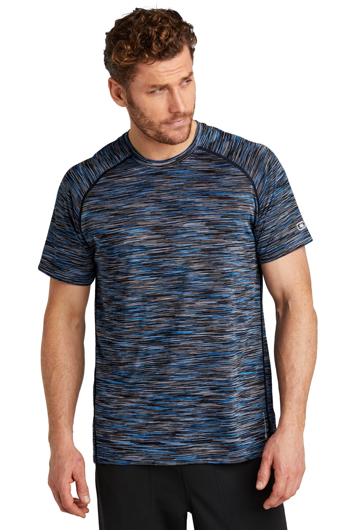 Model Electric Blue Space Dye