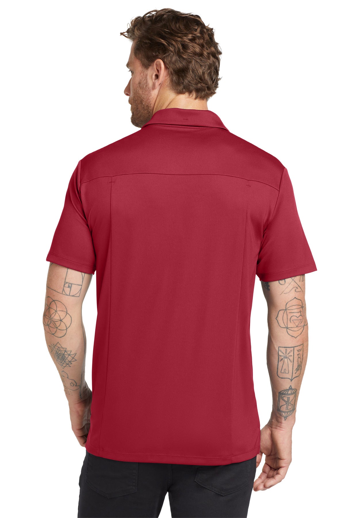 Back Model Signal Red