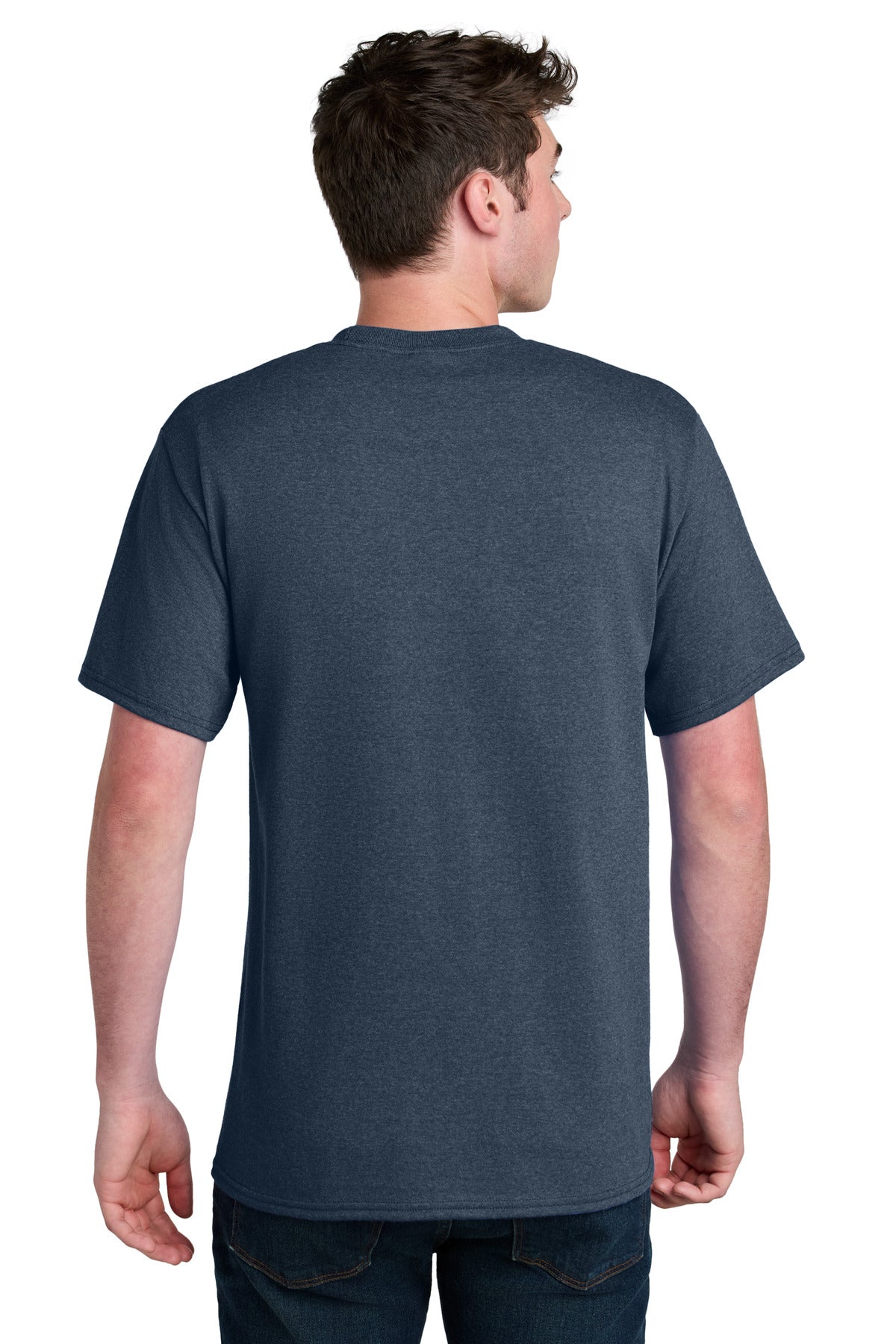 Back Model Navy Blue Heather