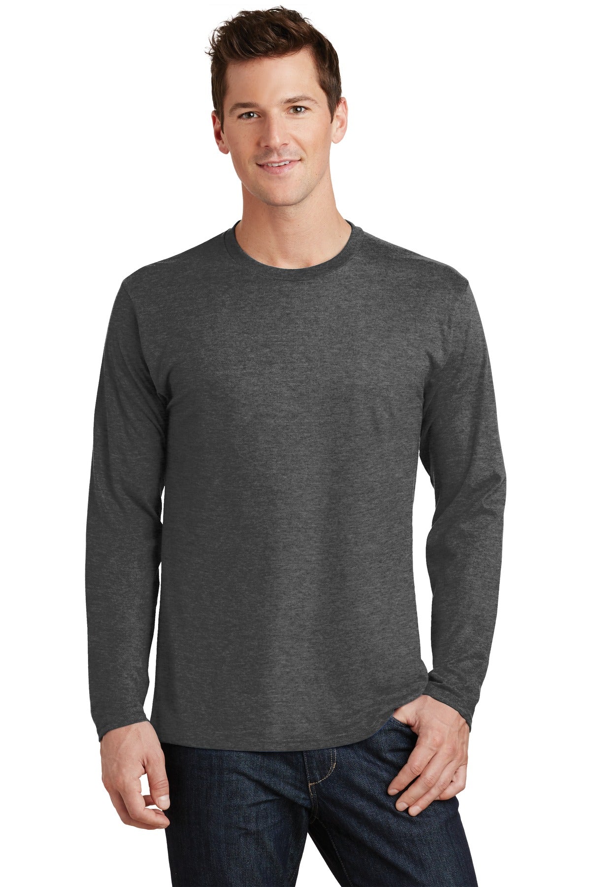 Model Dark Heather Grey