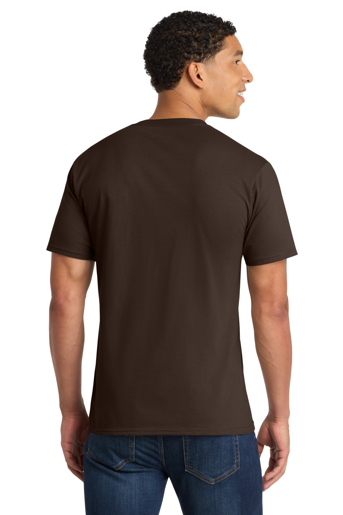 Back Model Dark Chocolate Brown