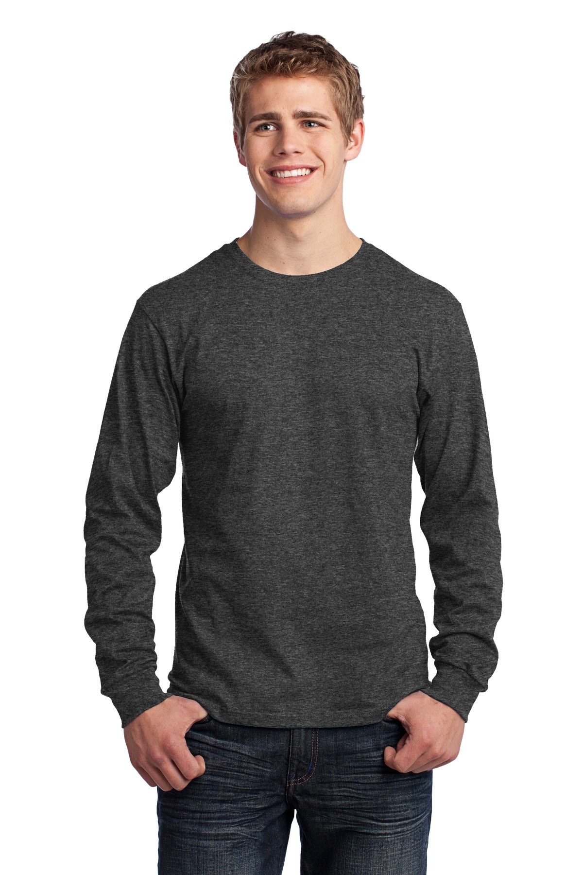 Model Dark Heather Grey