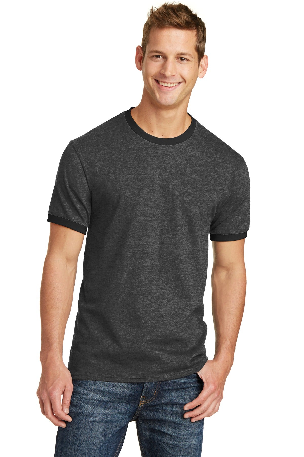 Model Dark Heather Grey/ Jet Black