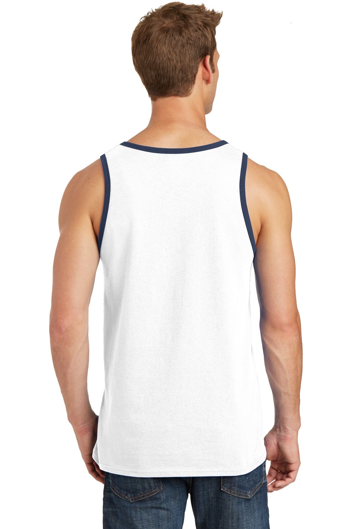 Back Model White/ Navy