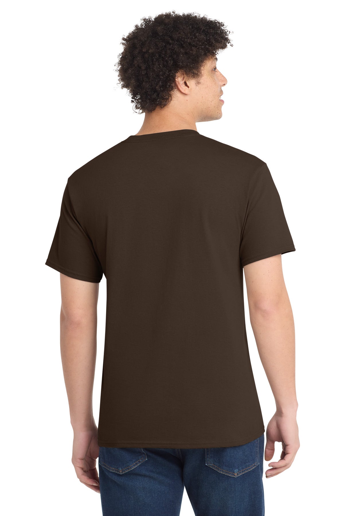Back Model Dark Chocolate Brown