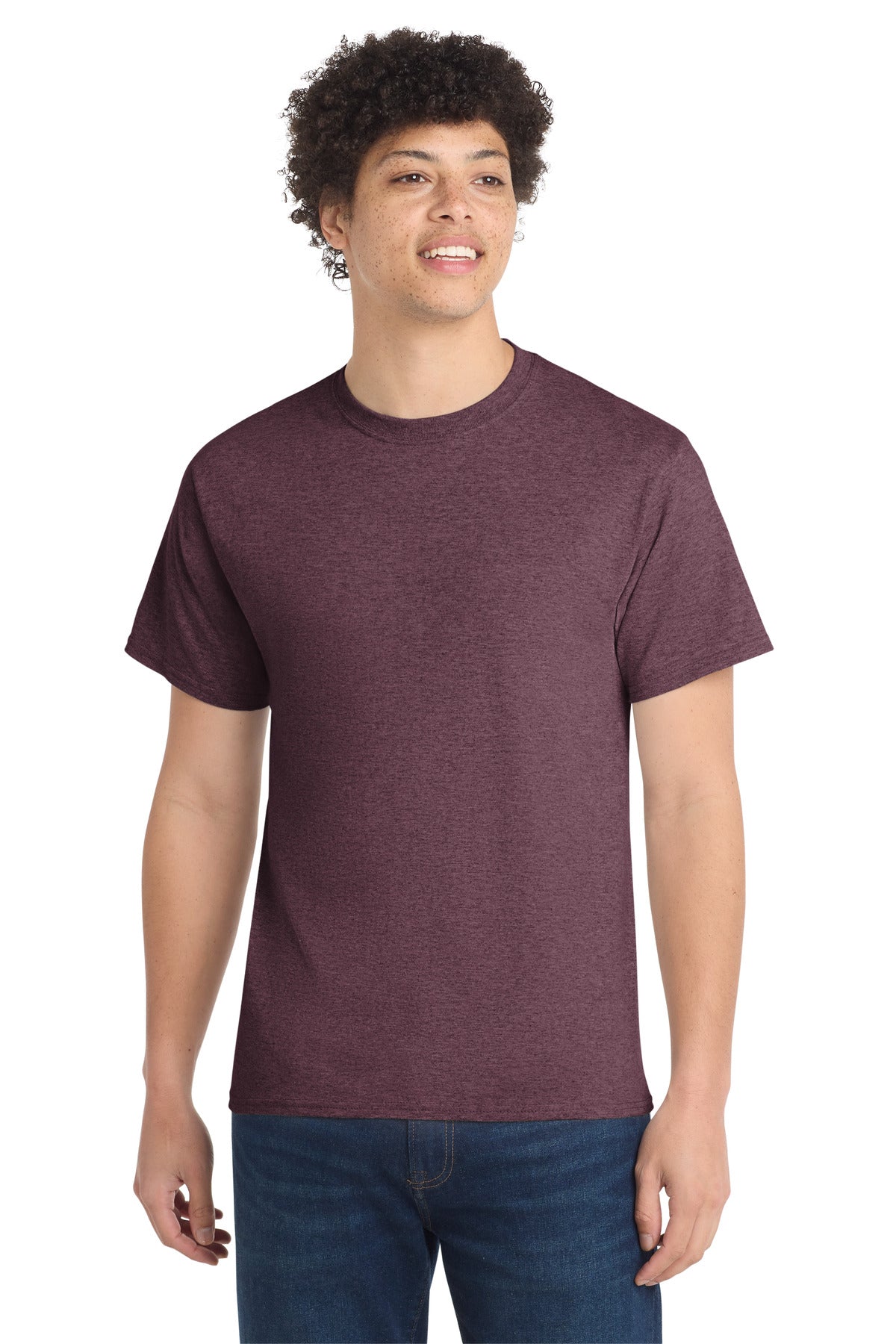 Model Heather Athletic Maroon