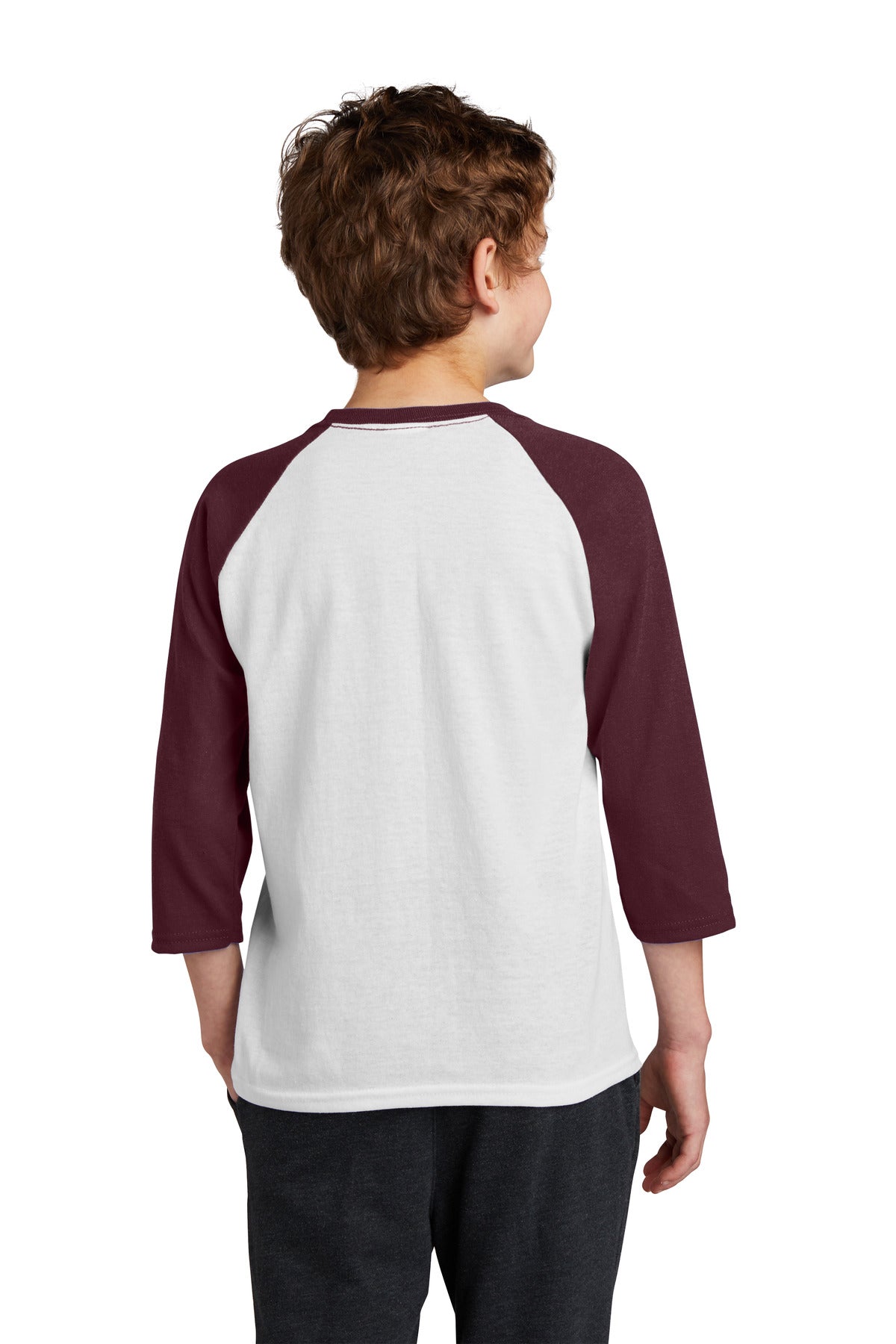 Back Model White/ Athletic Maroon