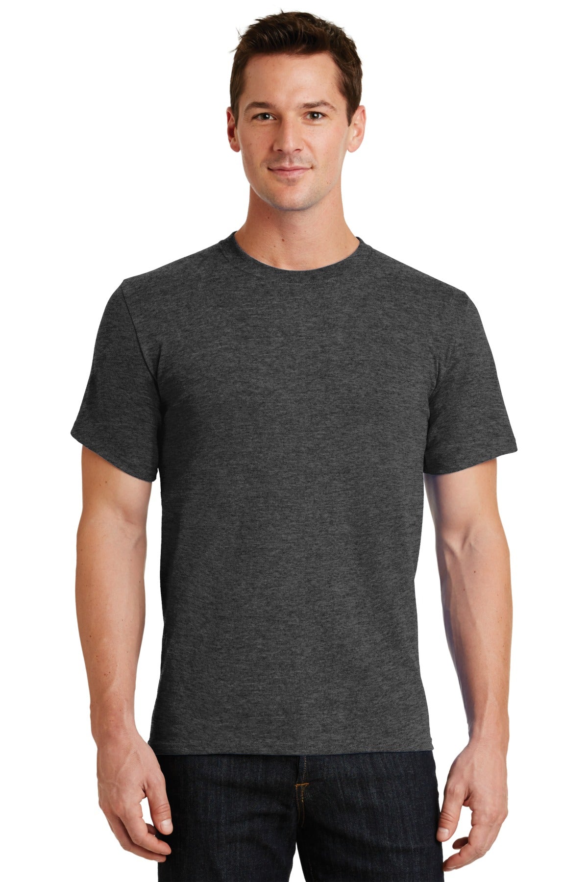 Model Dark Heather Grey