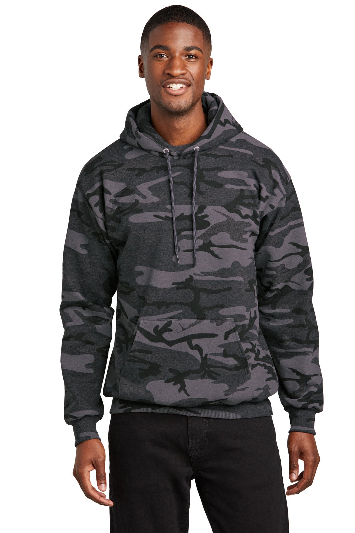 Model Black Heather Camo
