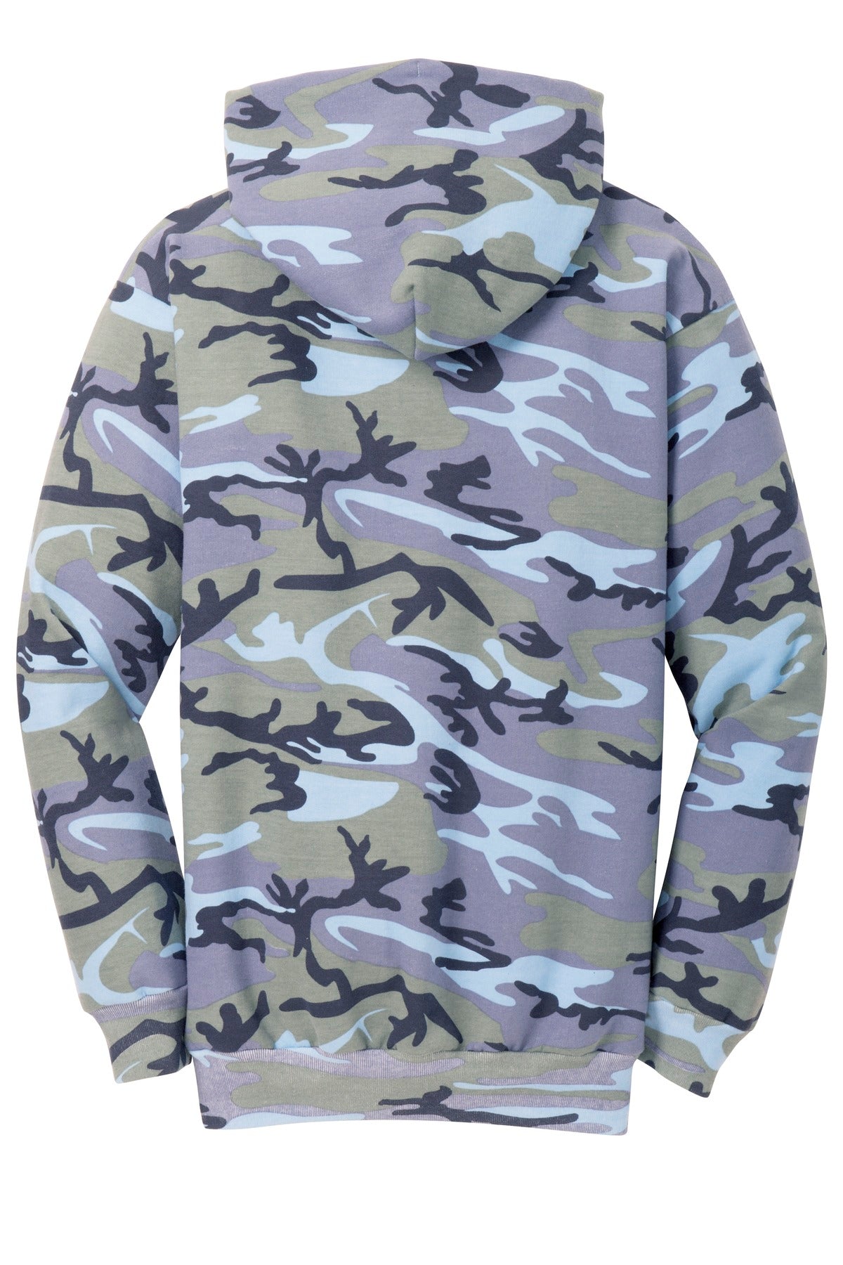 Back Product Woodland Blue Camo