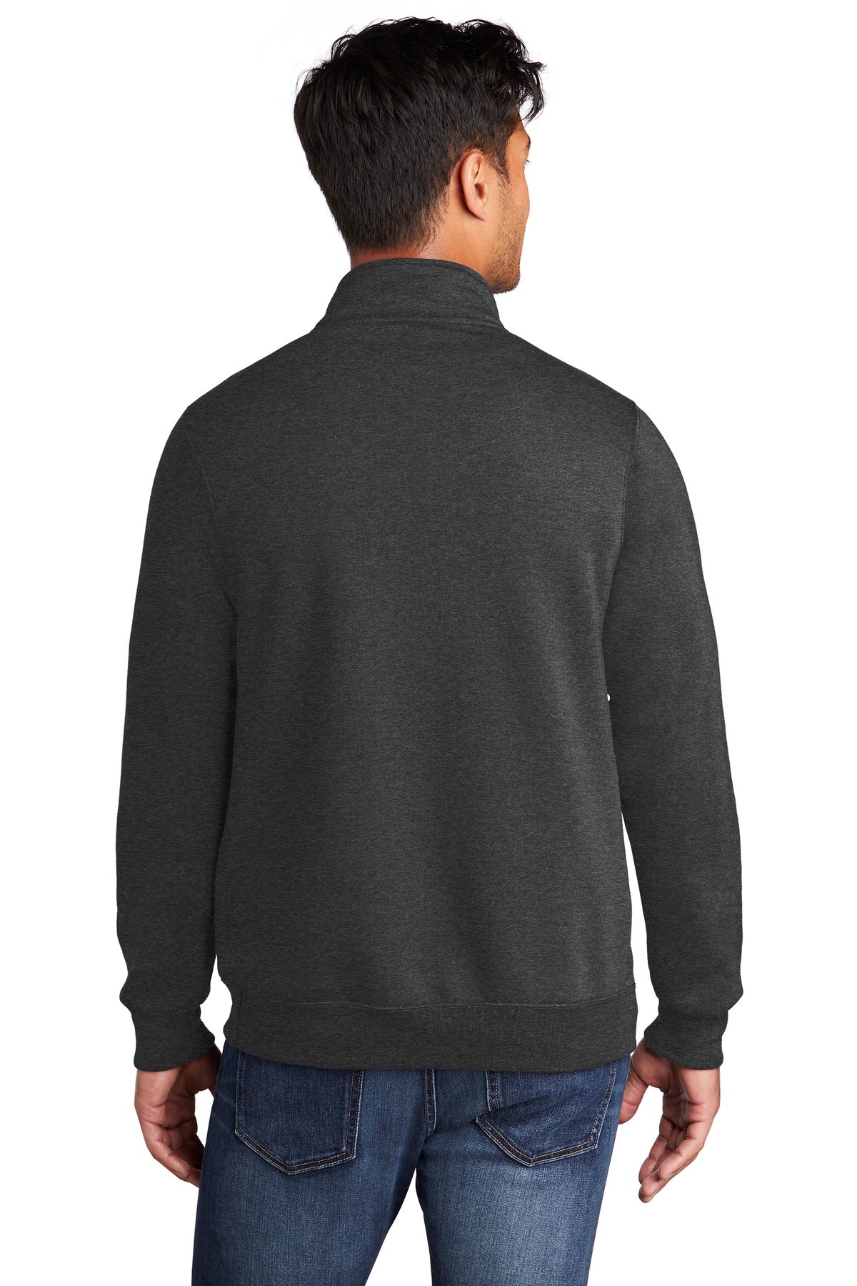 Back Model Dark Heather Grey
