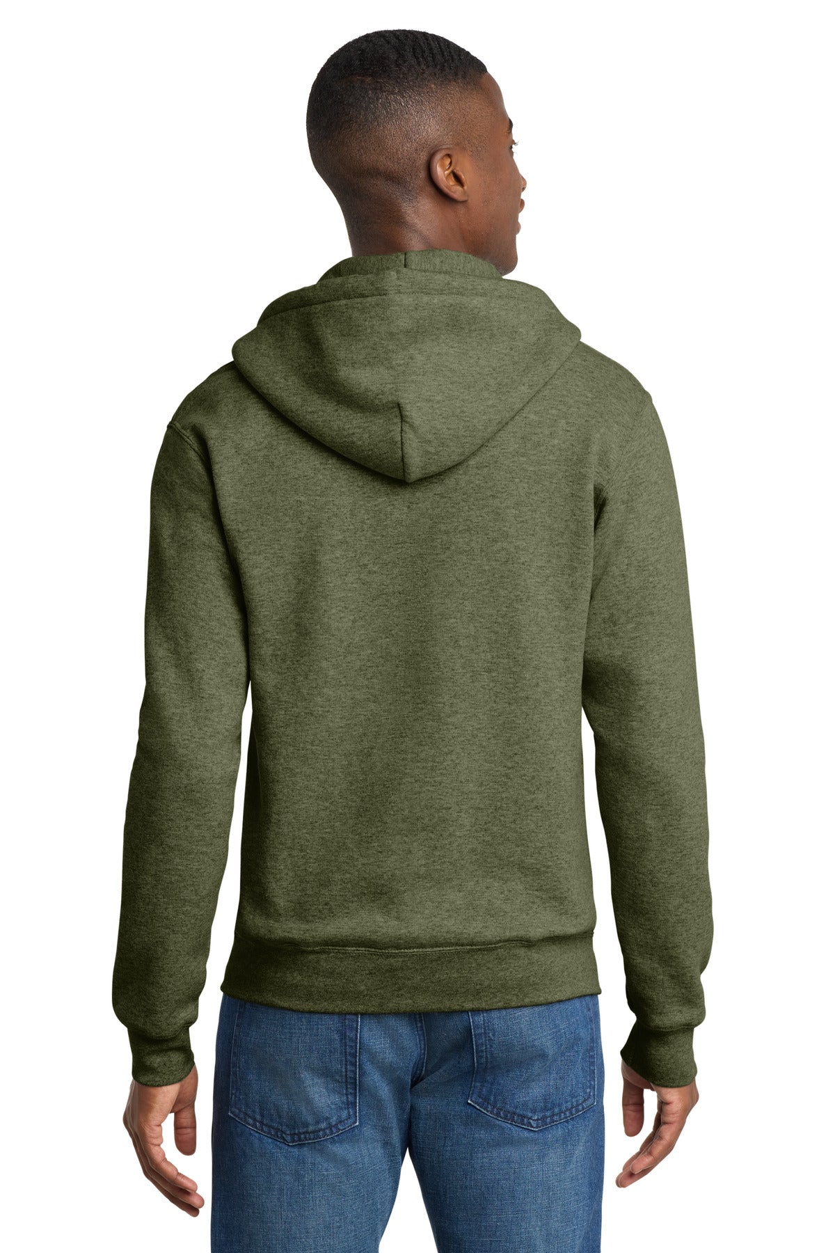 Back Model Olive Drab Green Heather