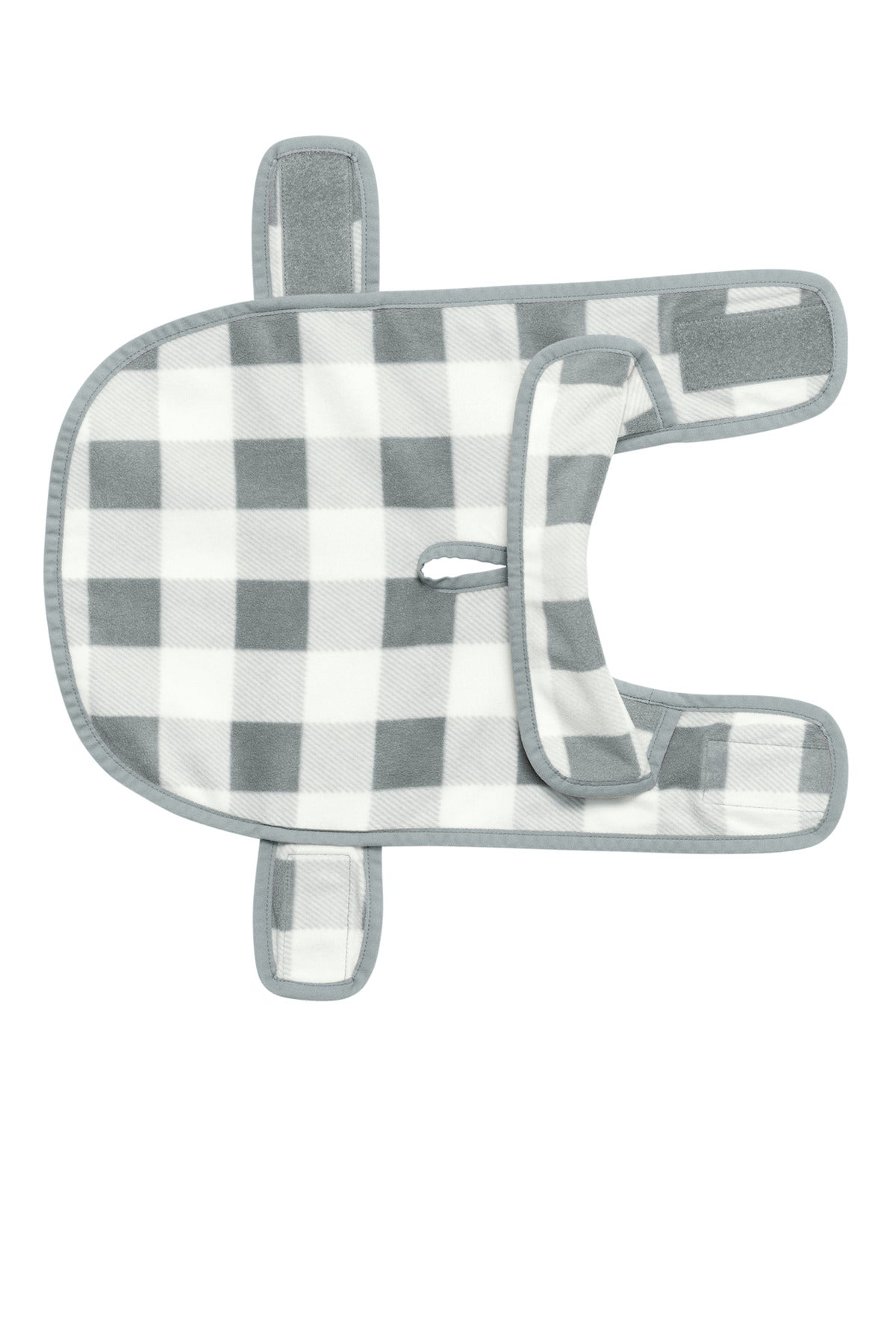 Back Product Marshmallow/ Monument Grey Buffalo Check
